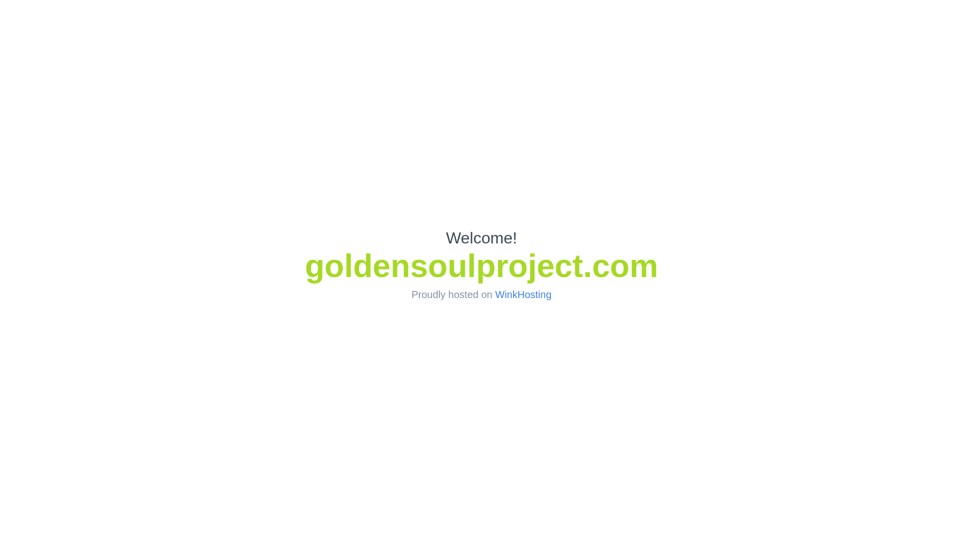website screenshot of https://goldensoulproject.com/