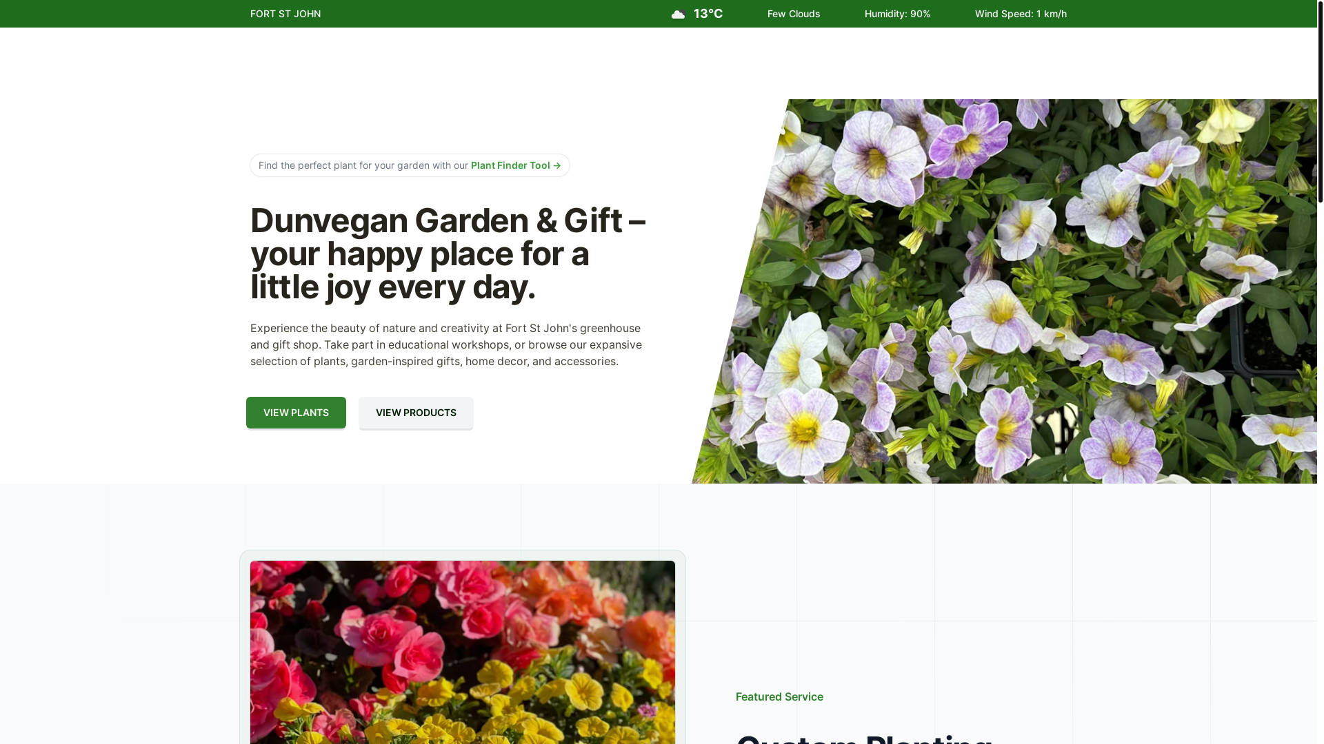 website screenshot of https://dunvegan-cf-pages.pages.dev/