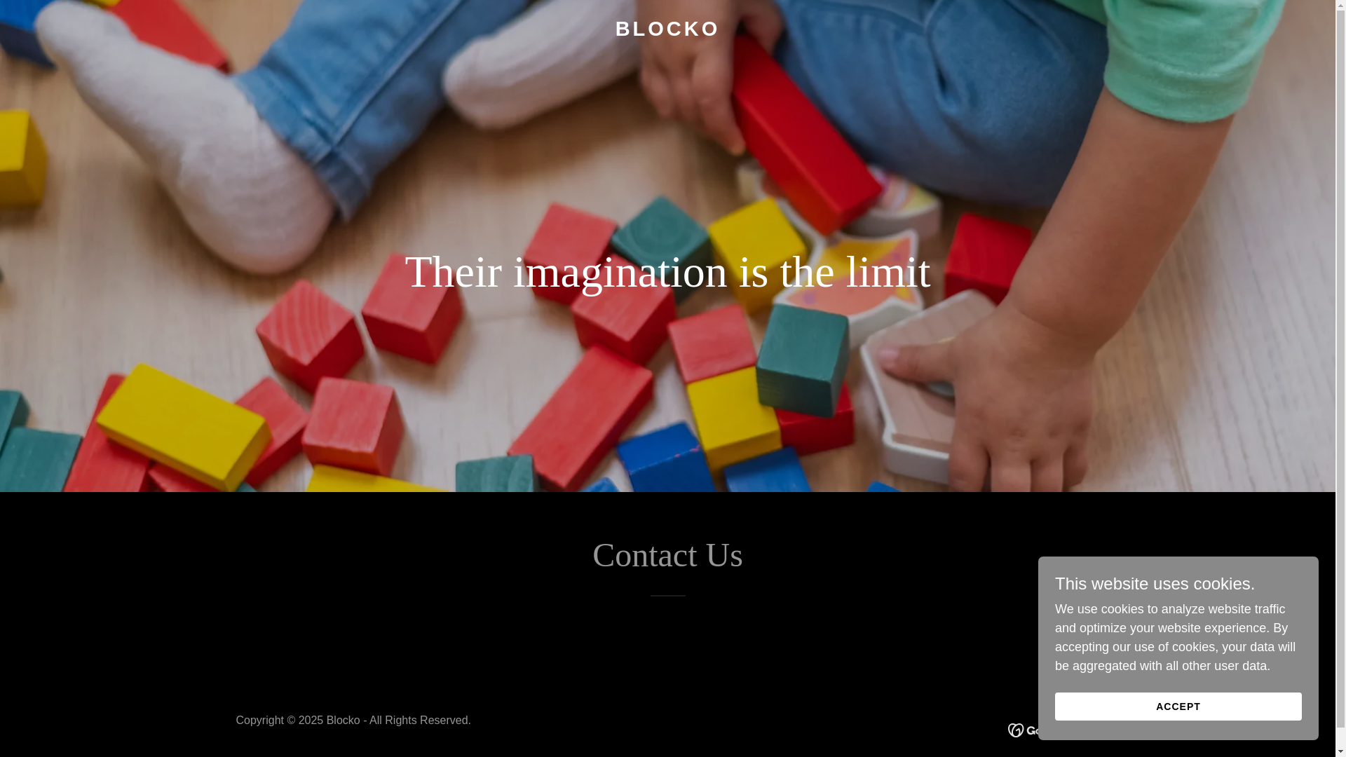 website screenshot of https://blocko.co.za/