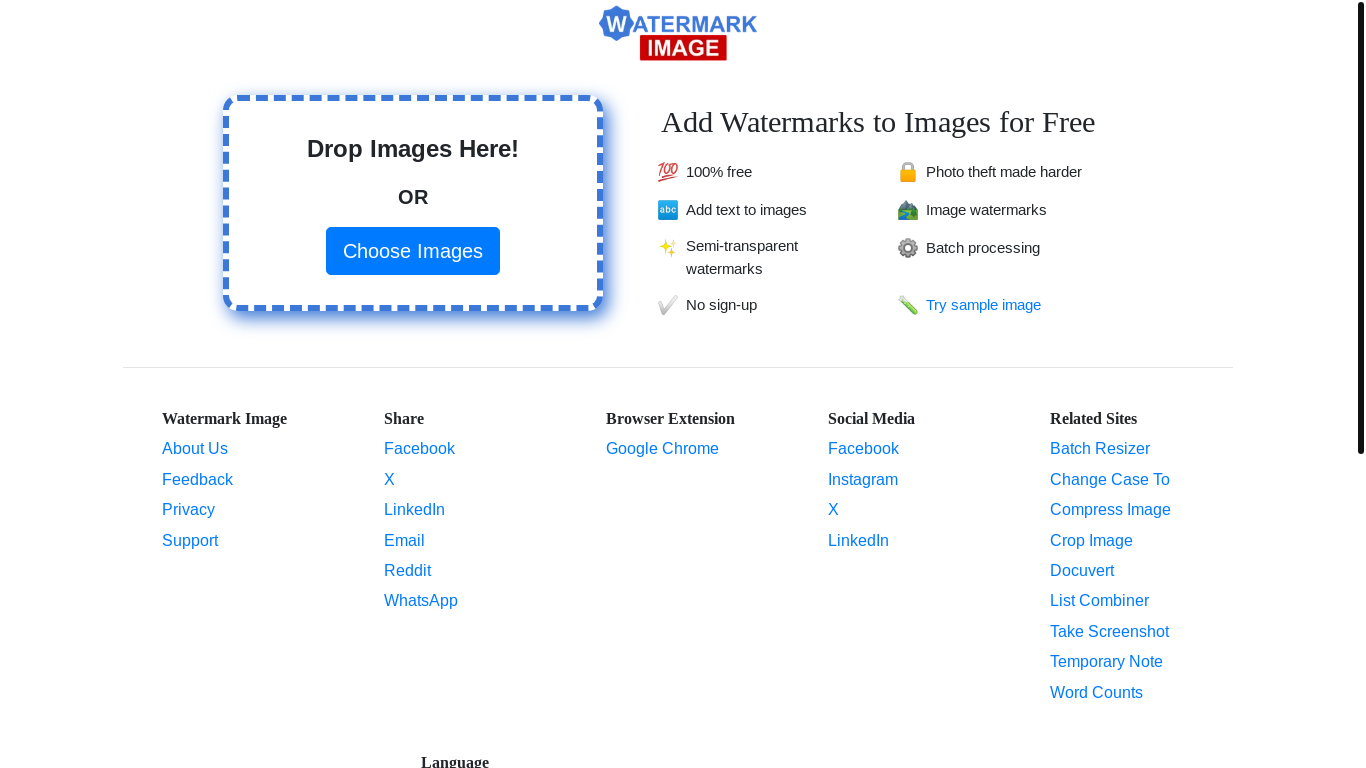 website screenshot of https://marcaimagen.com/