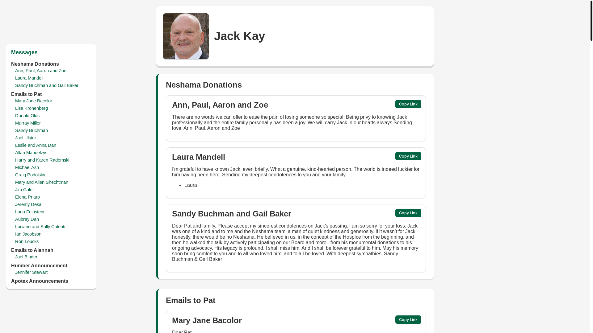 website screenshot of https://jack-kay-memorial.pages.dev/