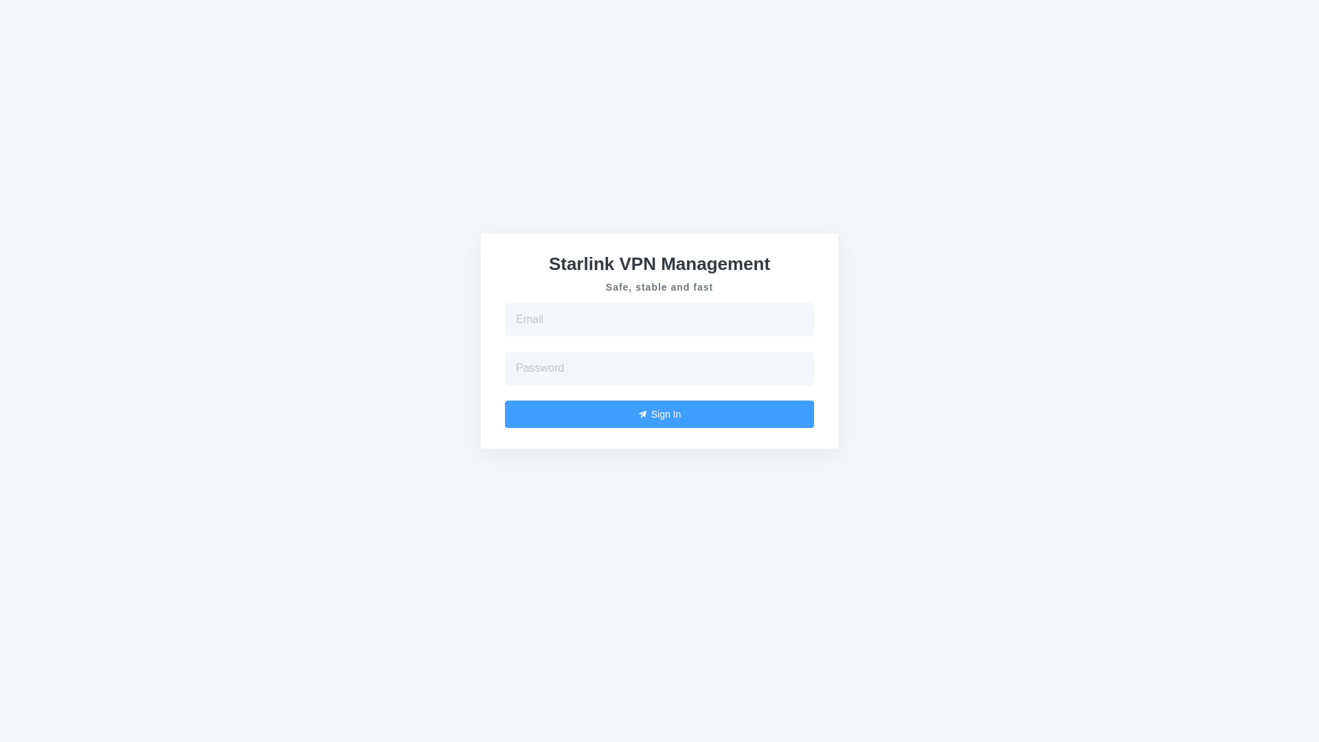 website screenshot of https://starlinkvpn-admin-test.pages.dev/