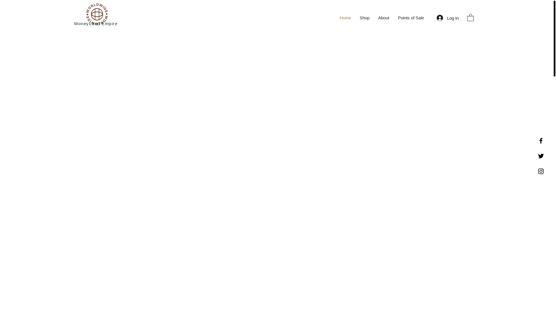 website screenshot of https://moneylandempire.shop/