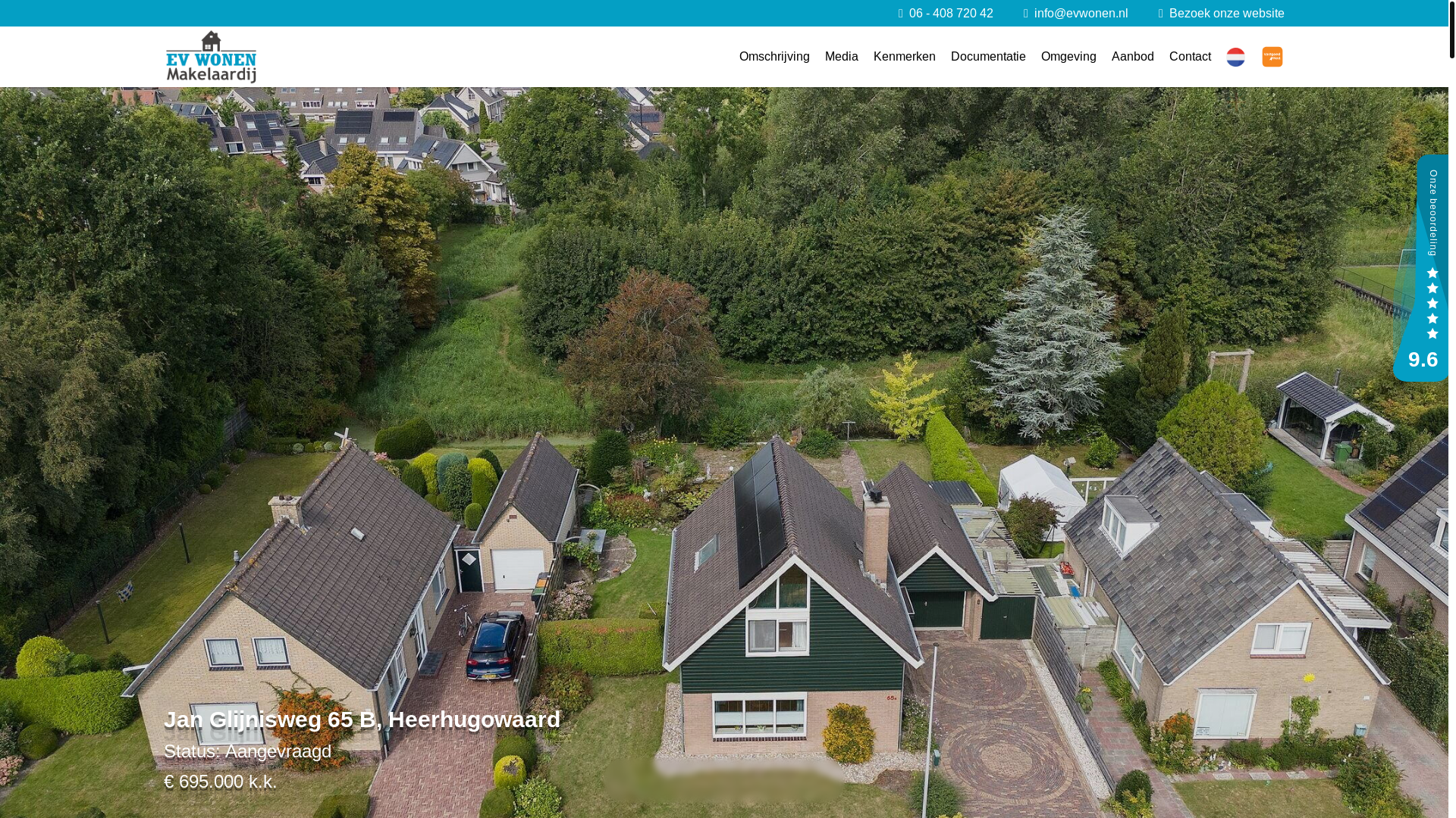 website screenshot of https://janglijnisweg65b.nl/