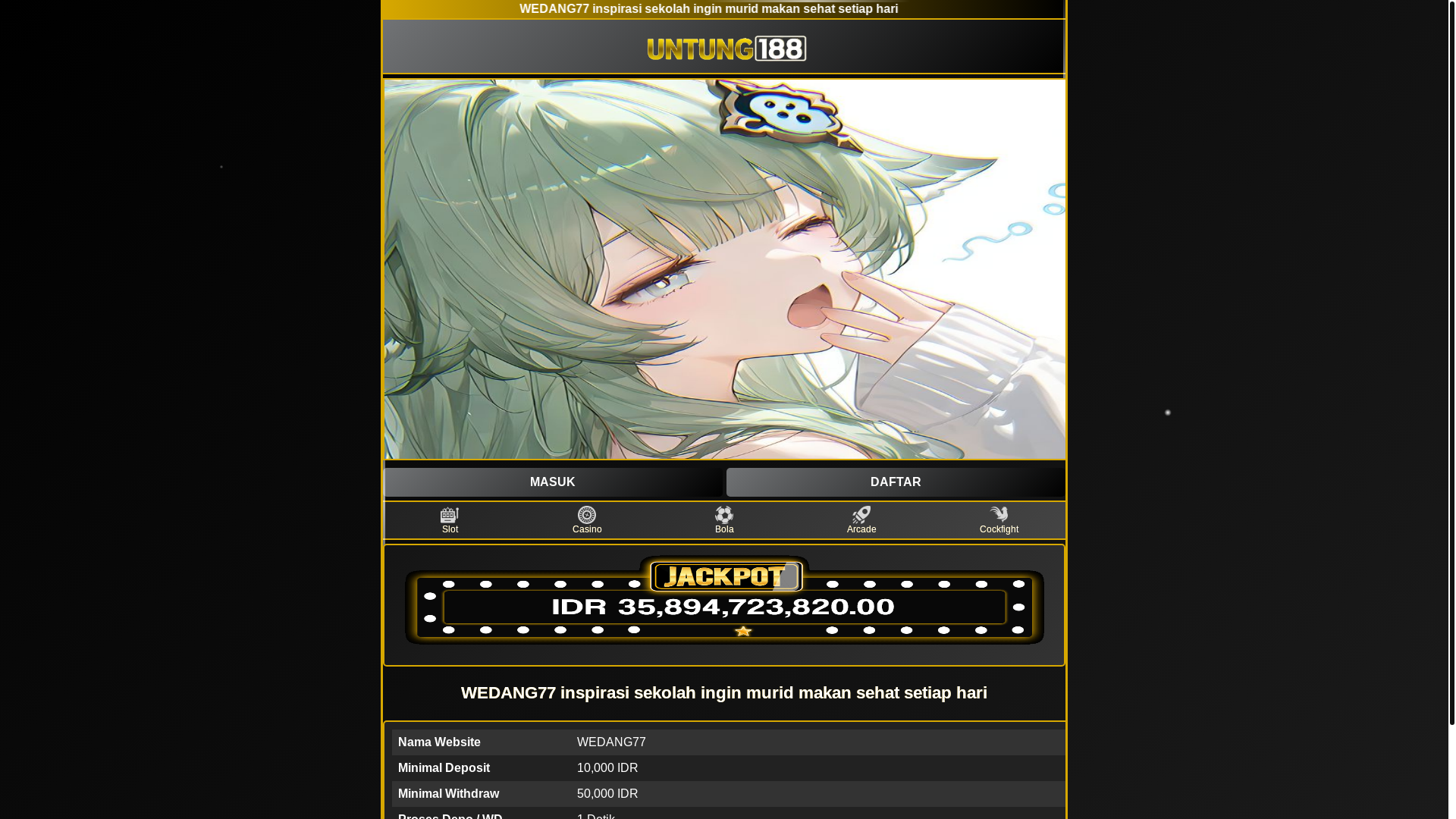 website screenshot of https://wedang77-464.pages.dev/