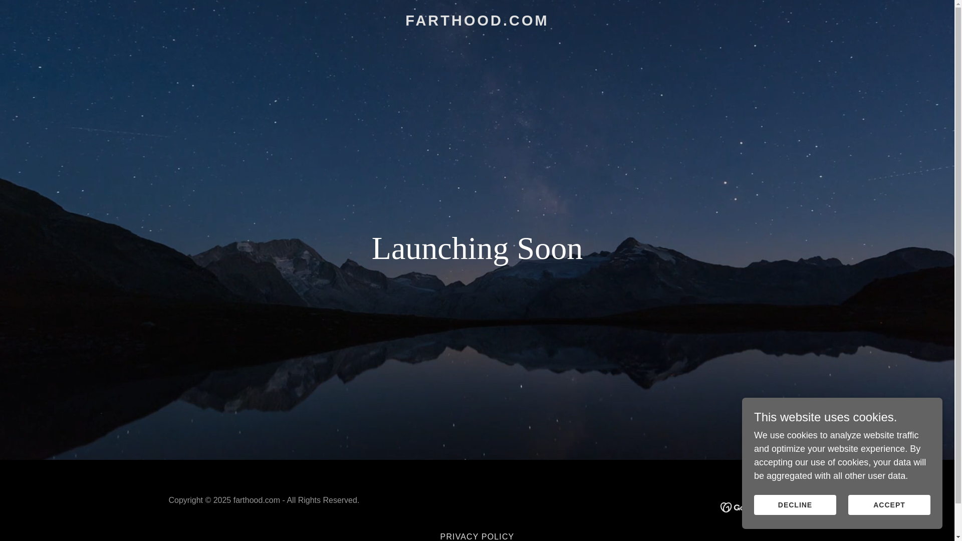 website screenshot of https://farthood.com/