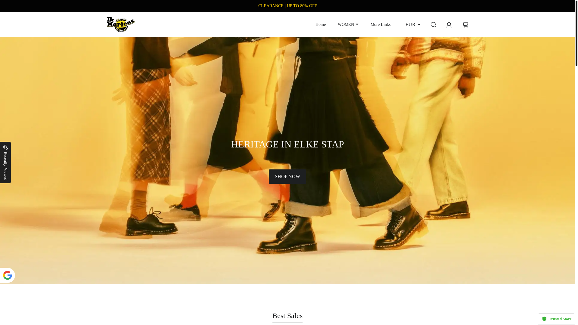 website screenshot of https://drmartens-outletsvip.top/