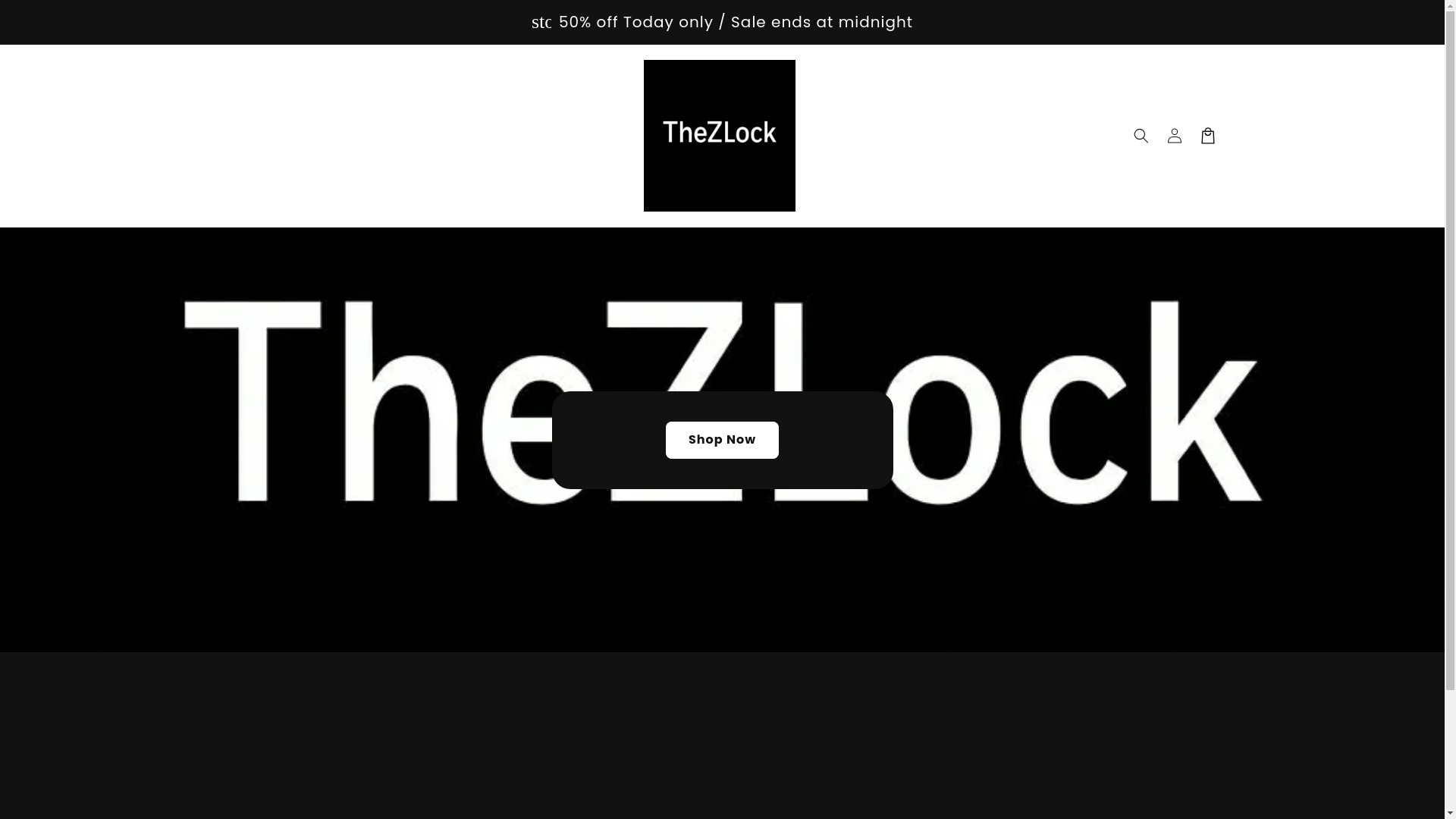 website screenshot of https://getthezlock.com/