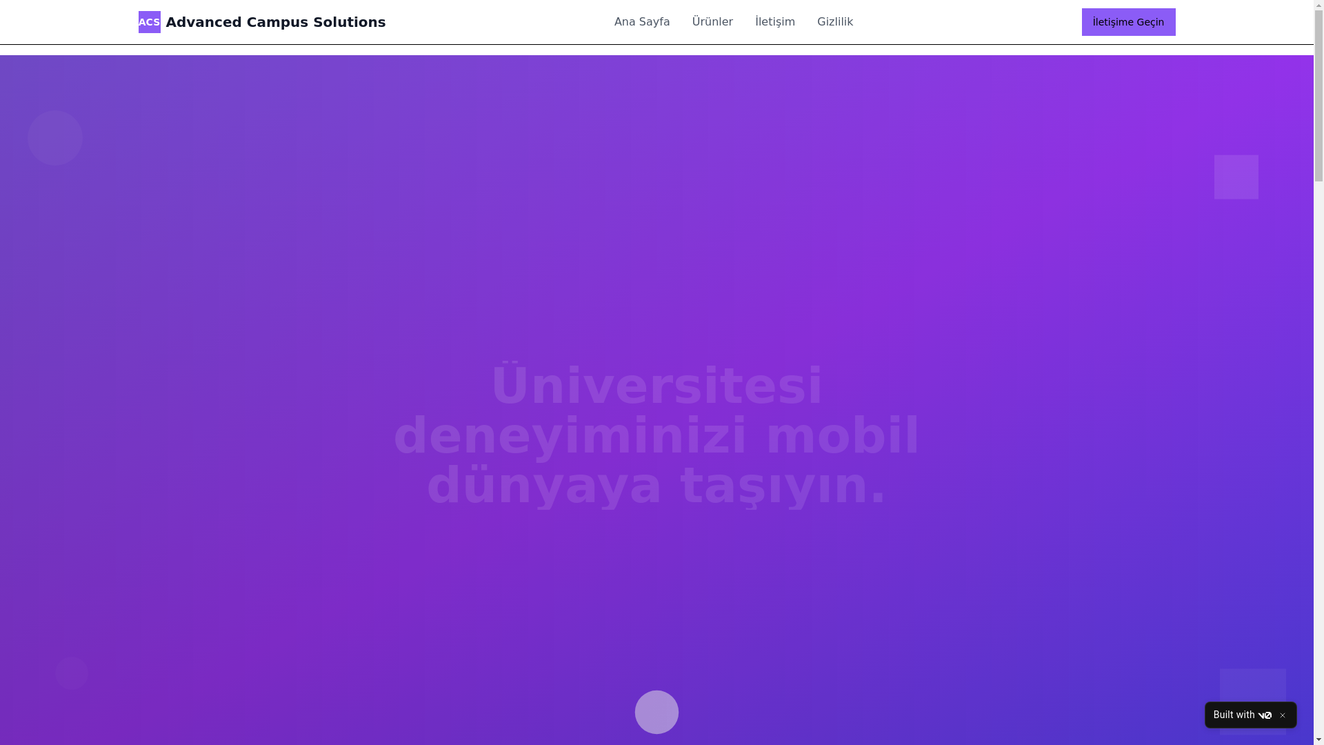 website screenshot of https://advancedcampussolutions.com/