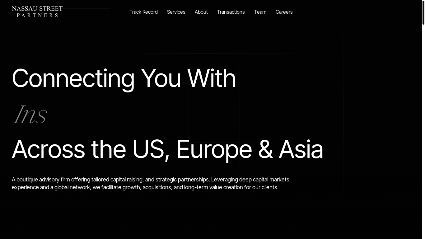 website screenshot of https://nassaucapitalvectoringinsight.info/