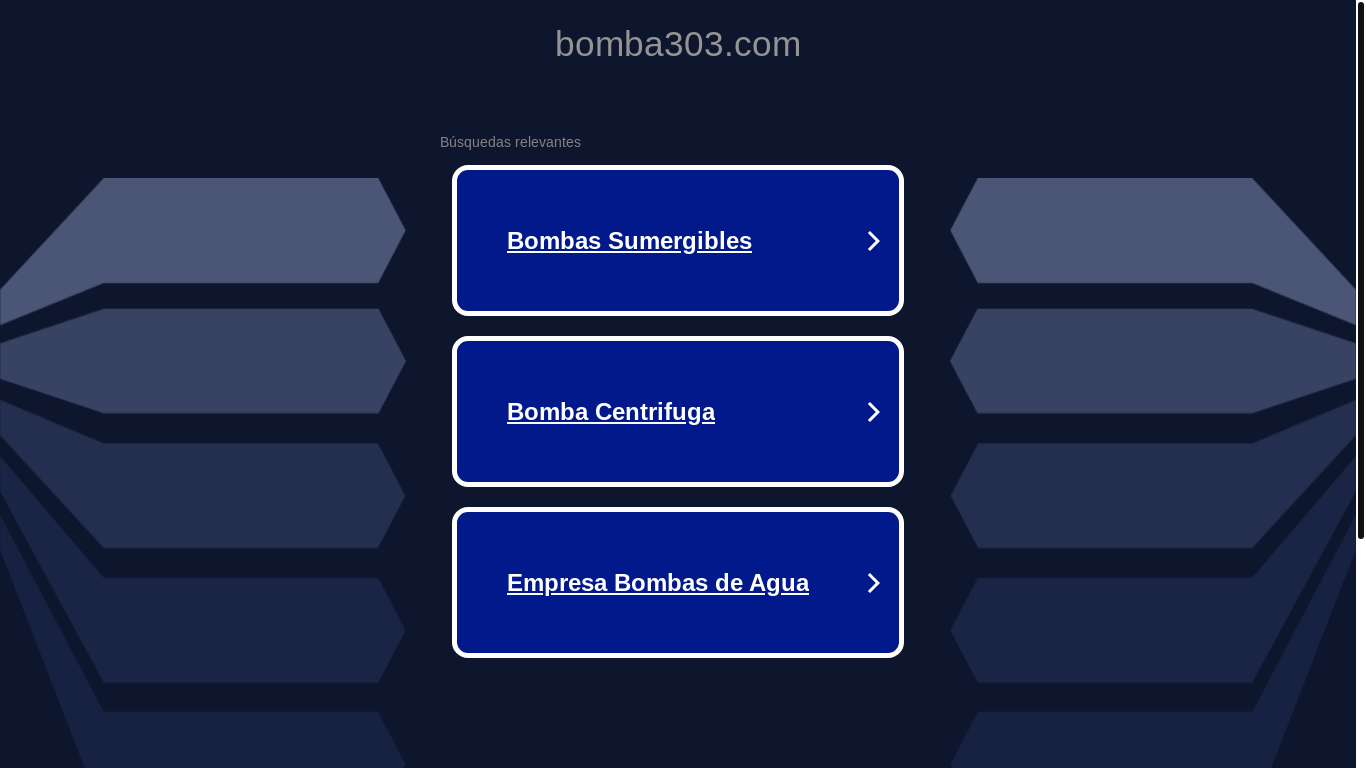 website screenshot of https://bomba303.com/