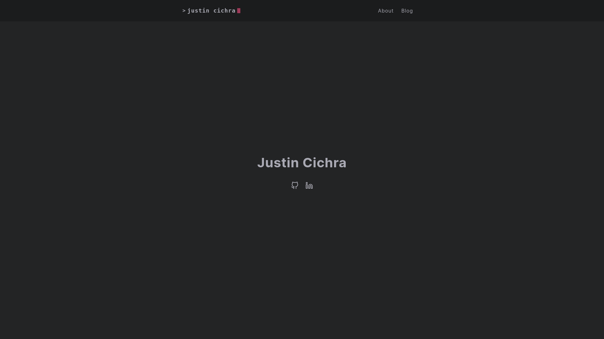 website screenshot of https://jrcichra-dev.pages.dev/