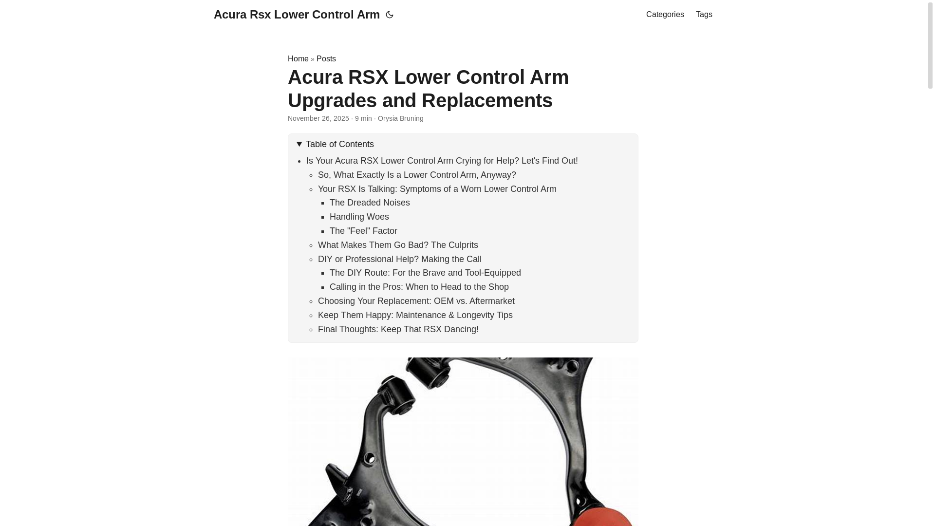 website screenshot of https://acurarsxlowercontrolarm3.pages.dev/
