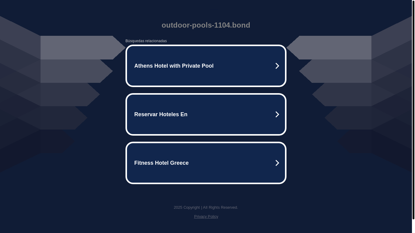 website screenshot of https://outdoor-pools-1104.bond/
