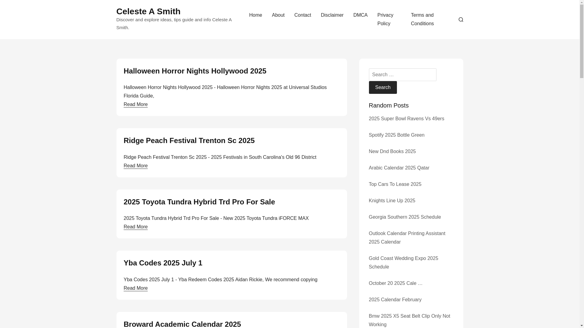 website screenshot of https://celesteasmiths.pages.dev/