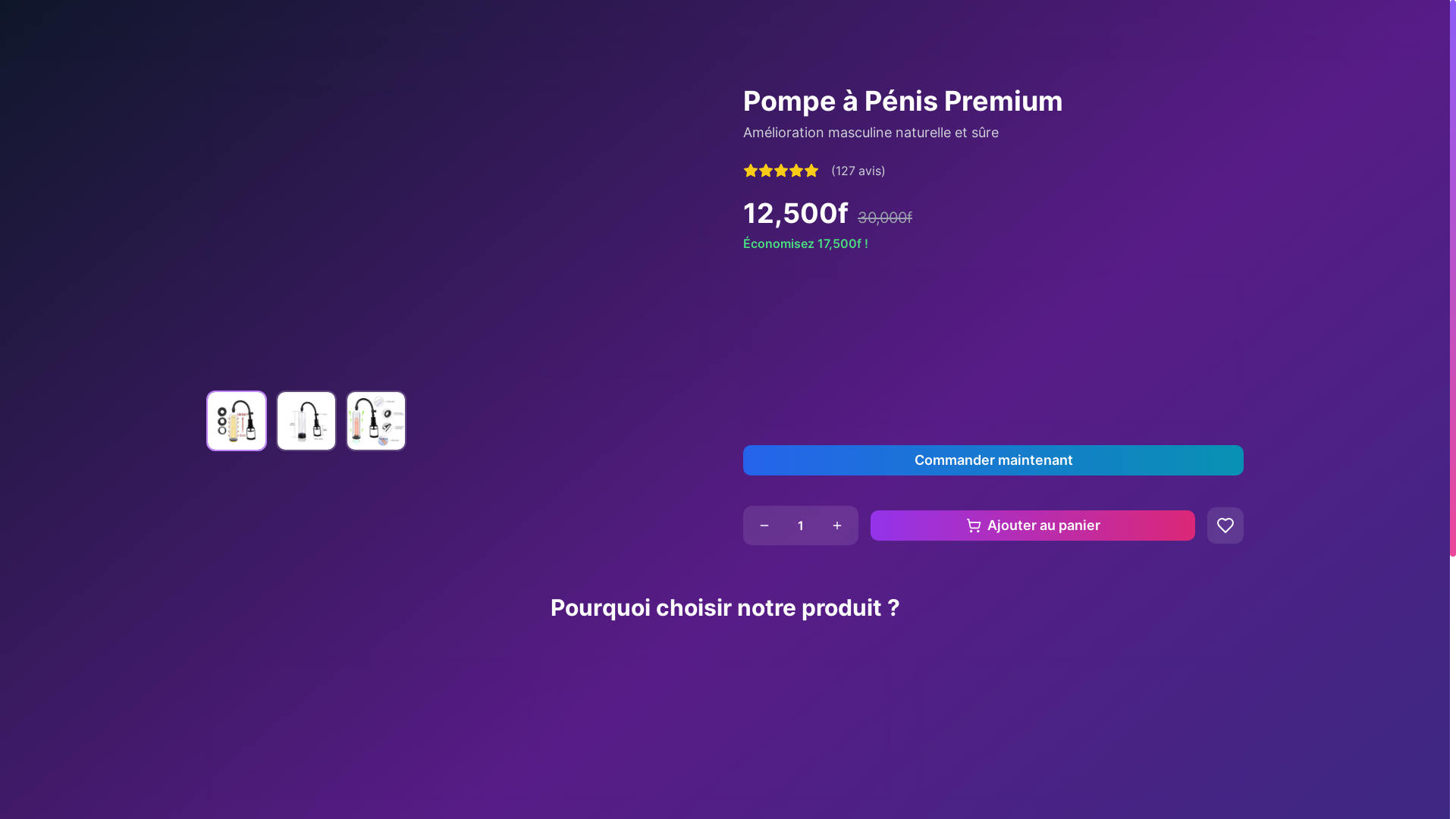 website screenshot of https://ventetech.store/