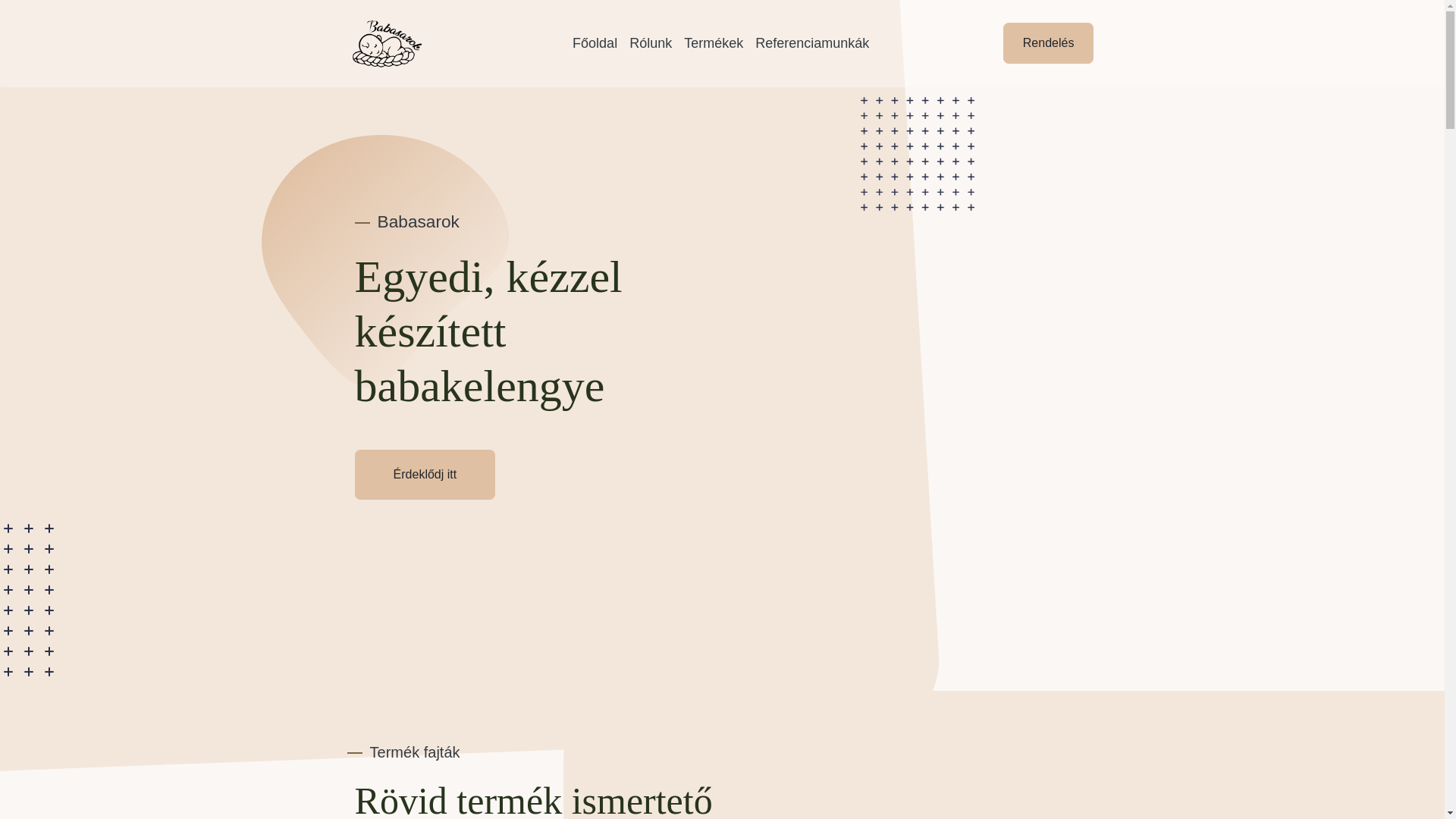 website screenshot of https://babasarok.pages.dev/