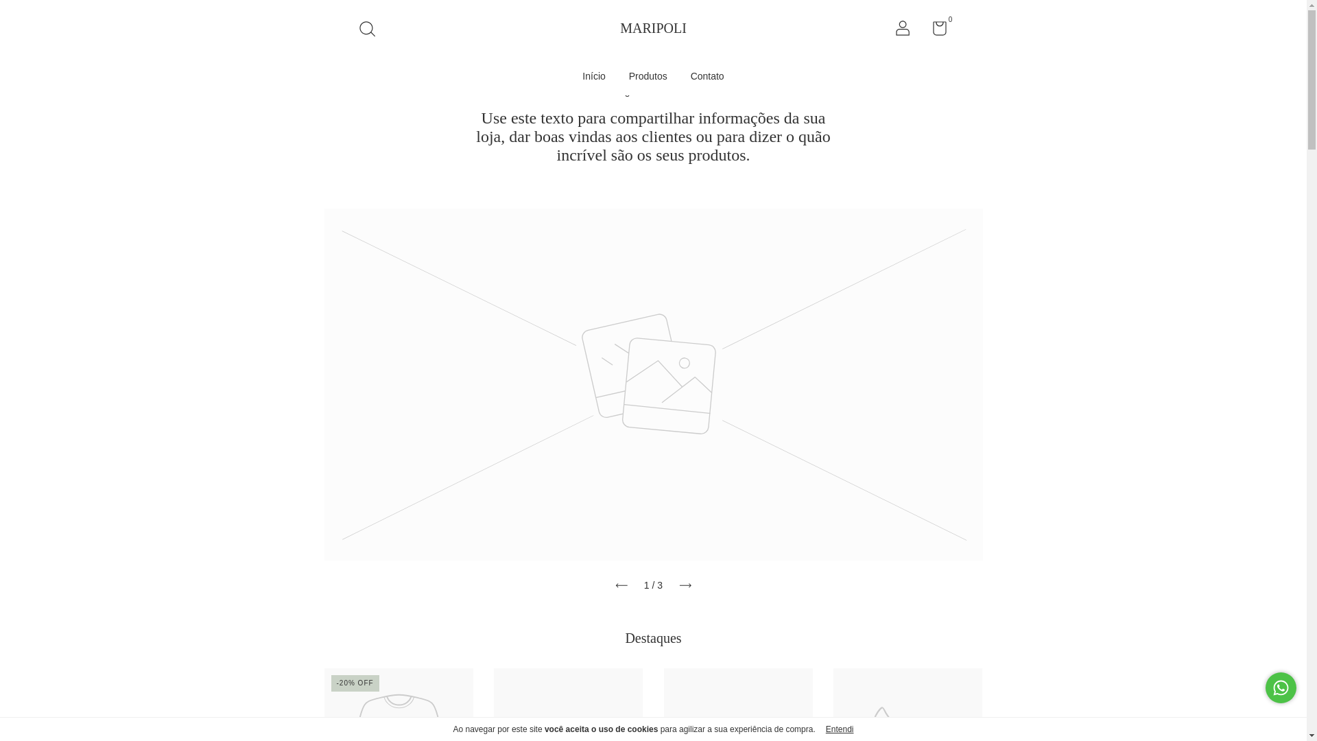 website screenshot of https://maripolifitwear.com.br/