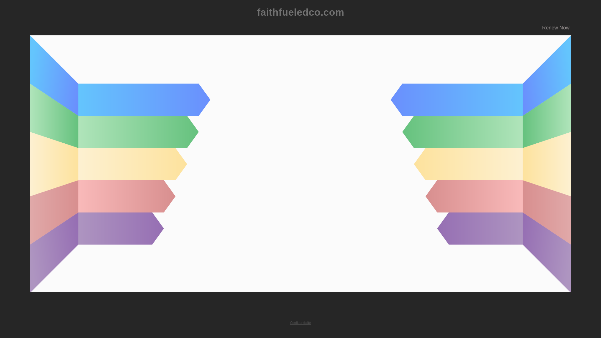 website screenshot of https://faithfueledco.com/