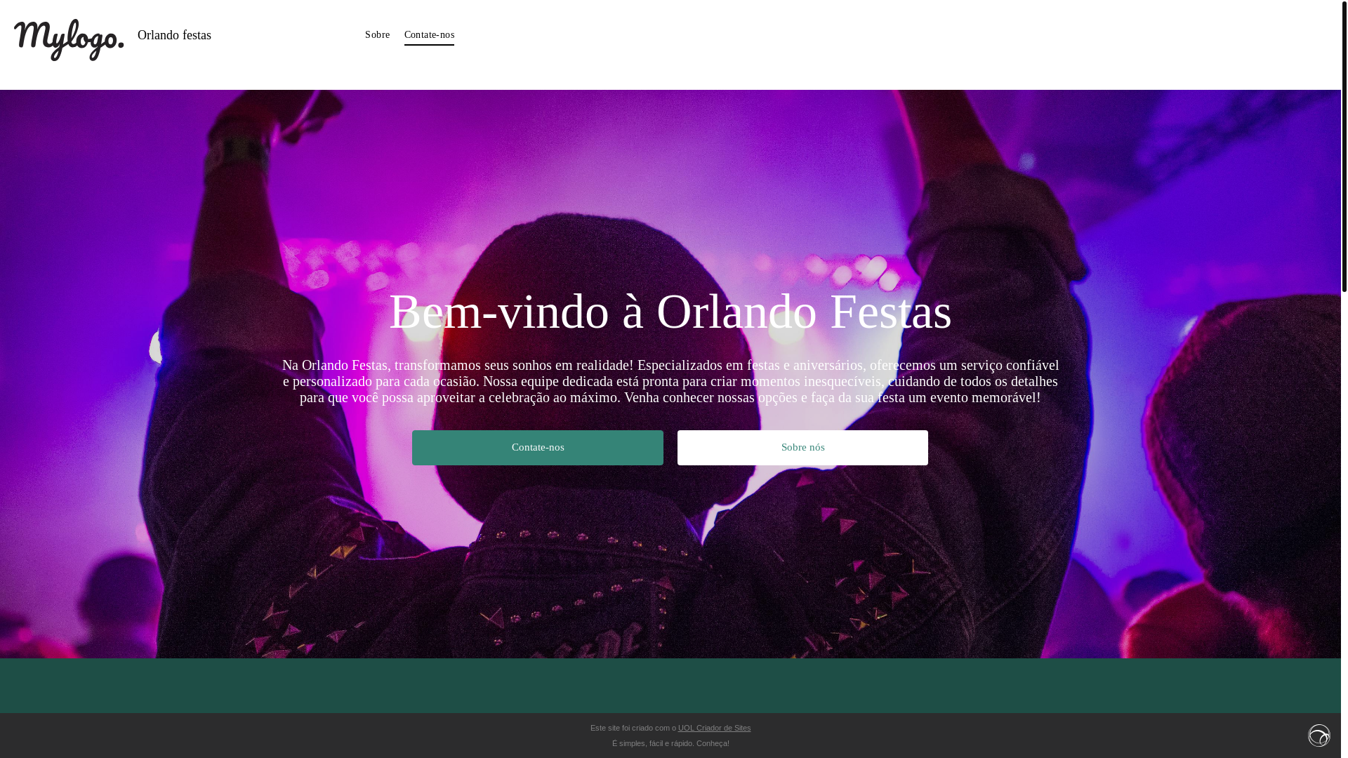 website screenshot of https://orlandofestas.com.br/