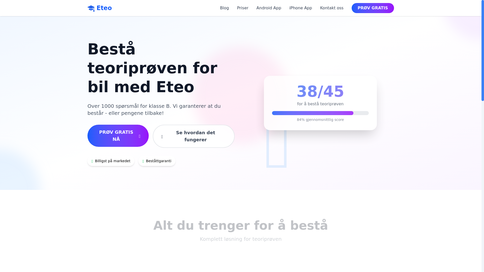 website screenshot of https://eteo-car.pages.dev/