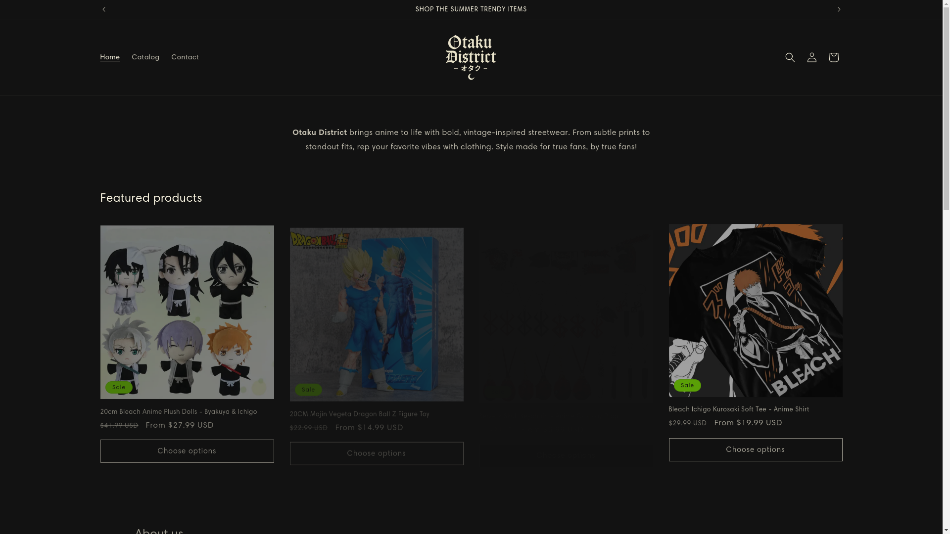 website screenshot of https://otaku-district.com/