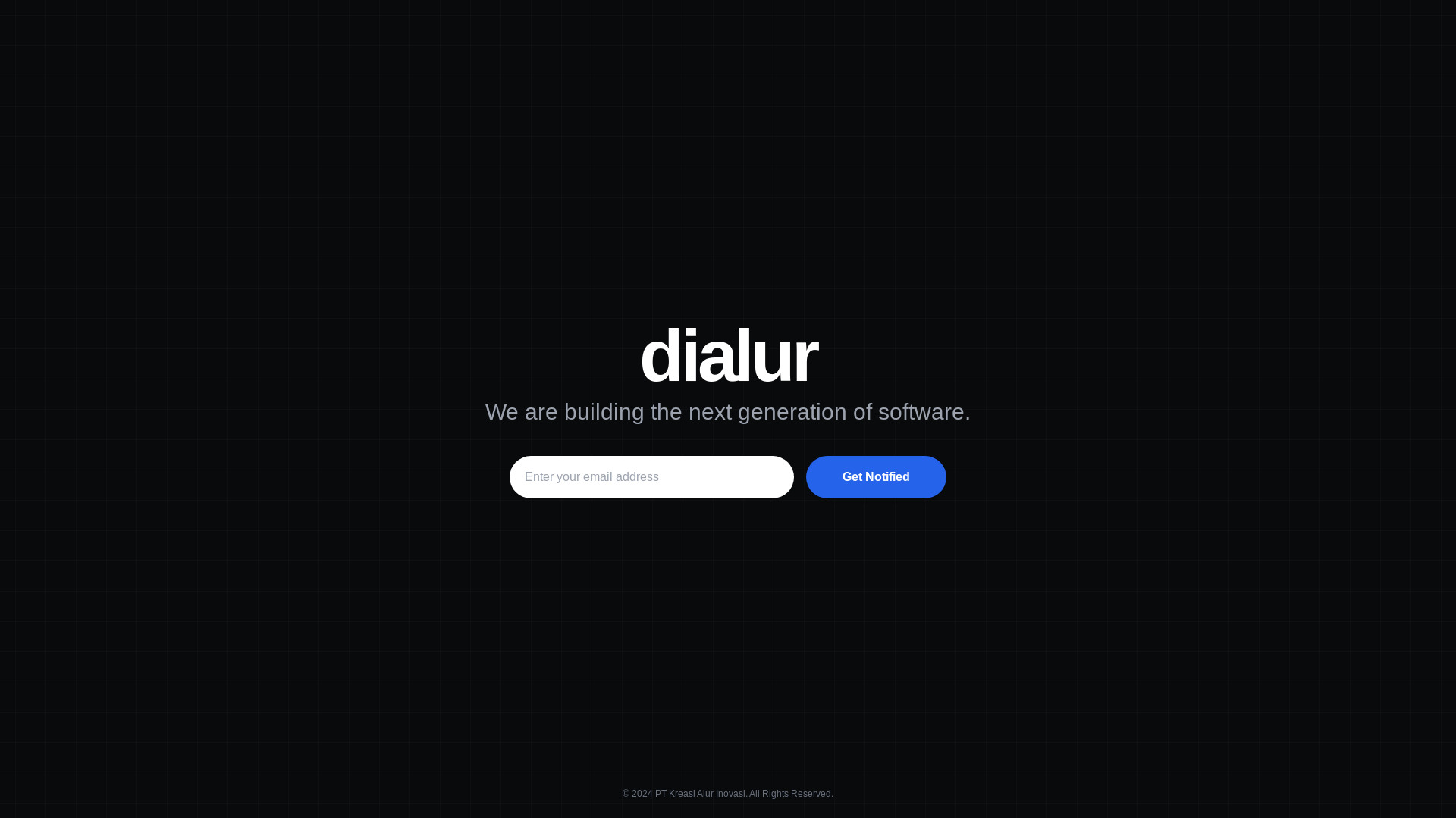 website screenshot of https://dialur-landing.pages.dev/