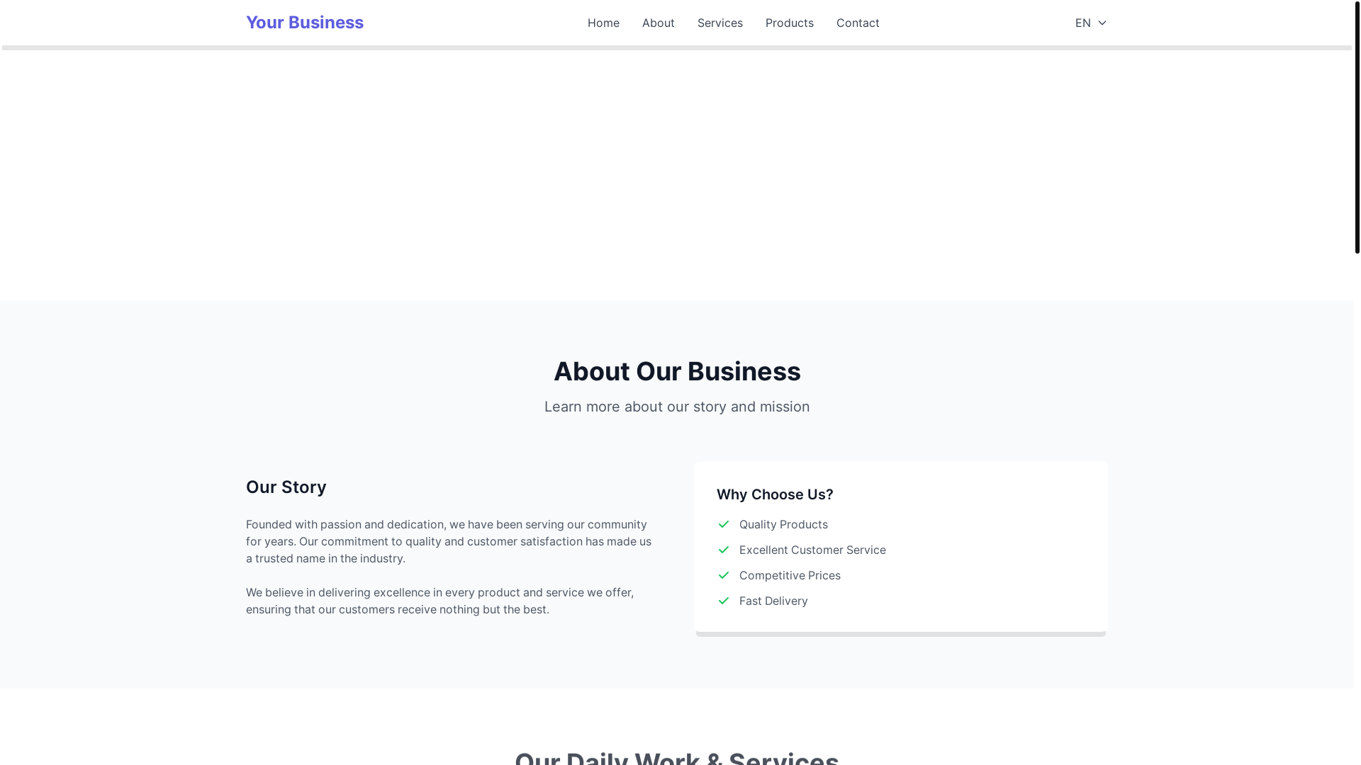 website screenshot of https://soranstotewebsite.pages.dev/