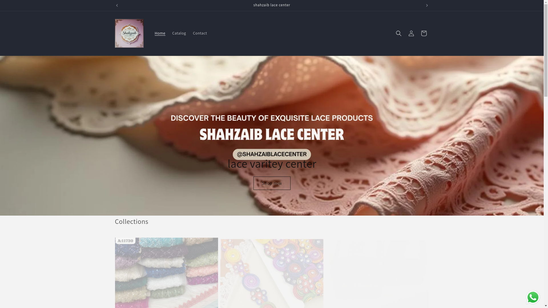 website screenshot of https://shahzaibfabriccenter.site/