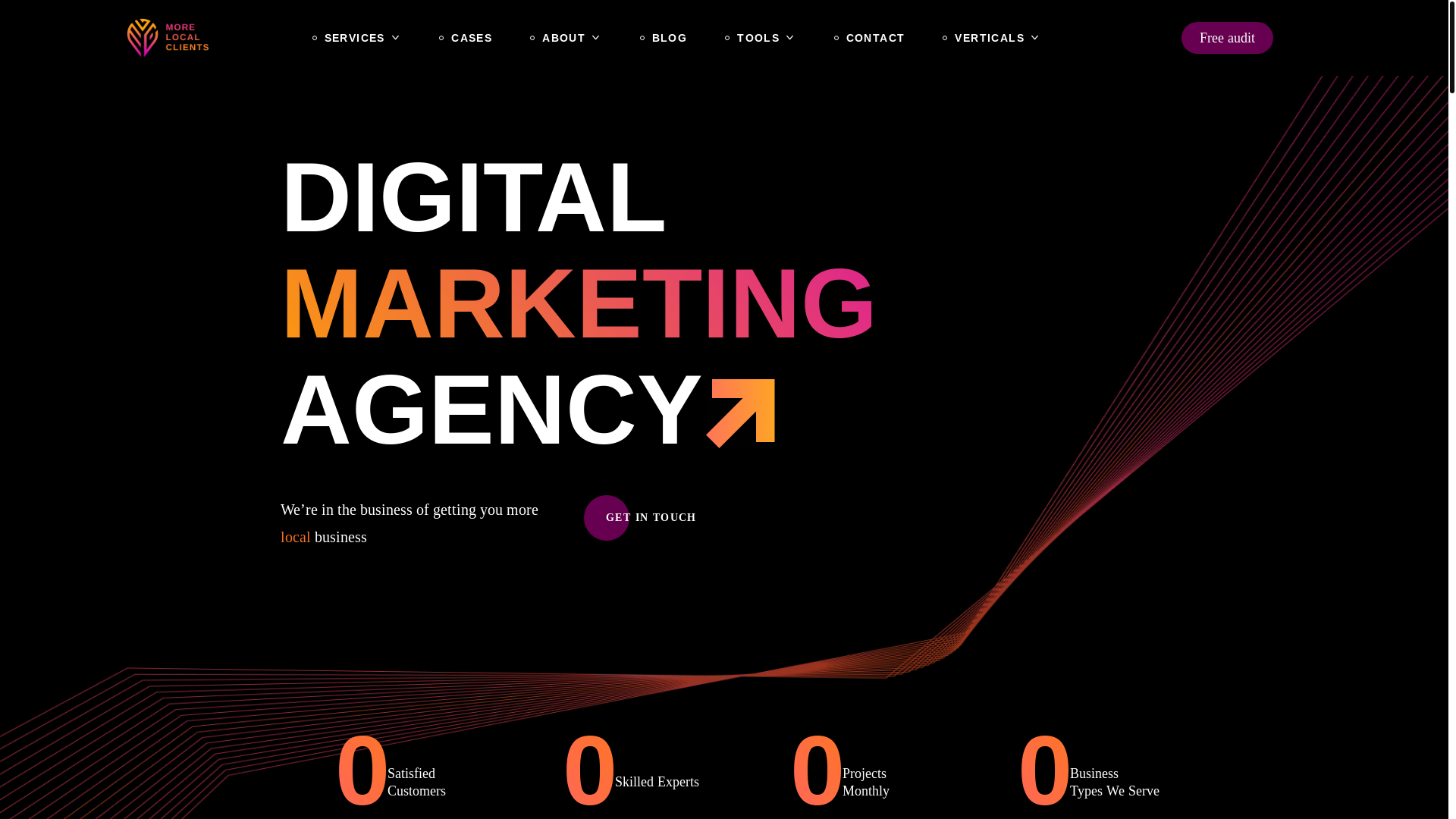 website screenshot of https://trafficvista.co/