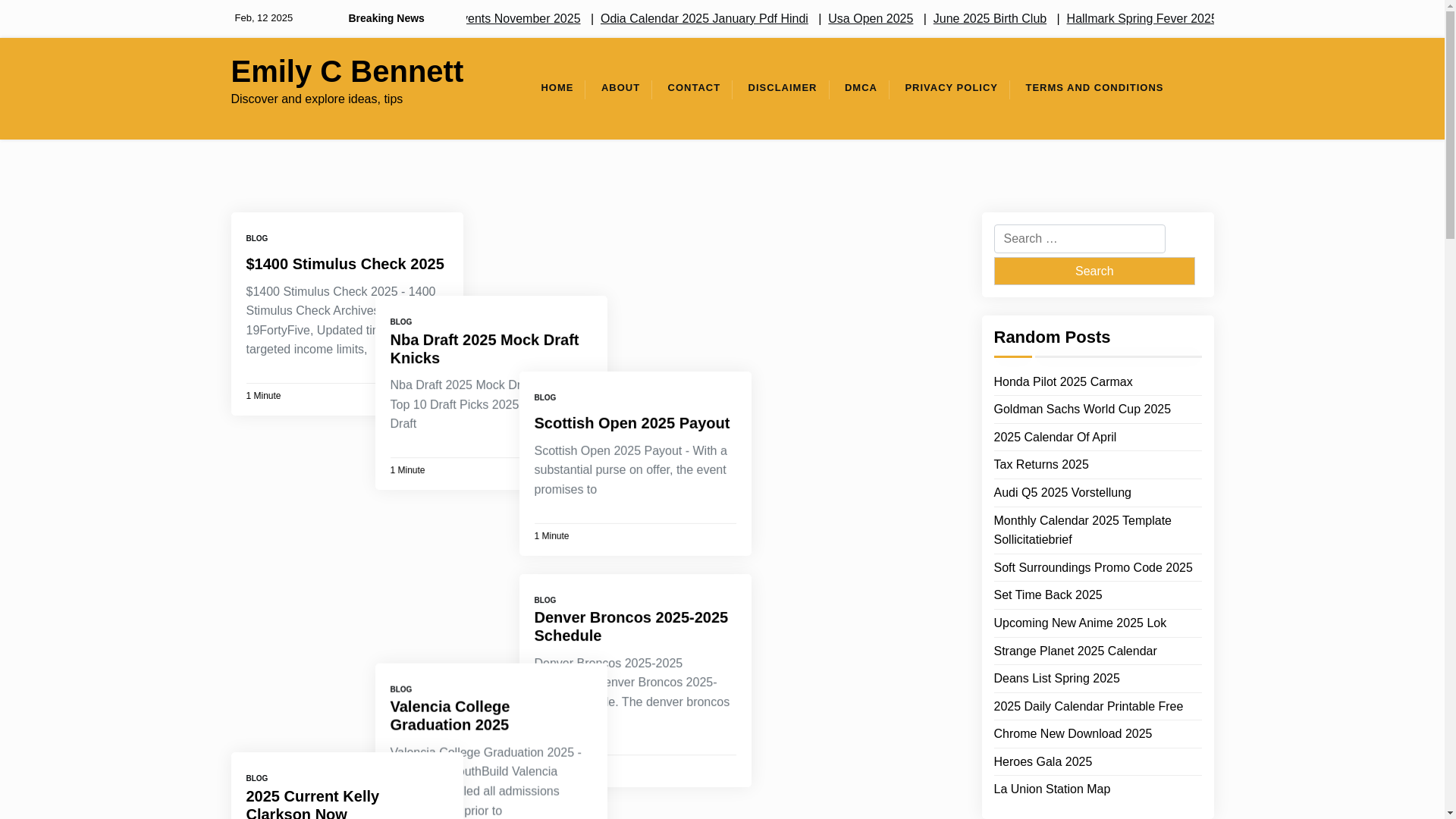 website screenshot of https://emilycbennettb.pages.dev/