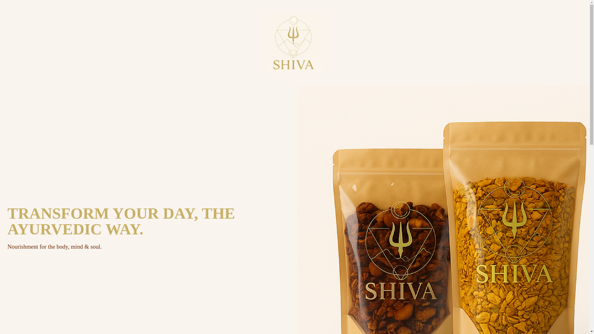 website screenshot of https://shivaojai.com/