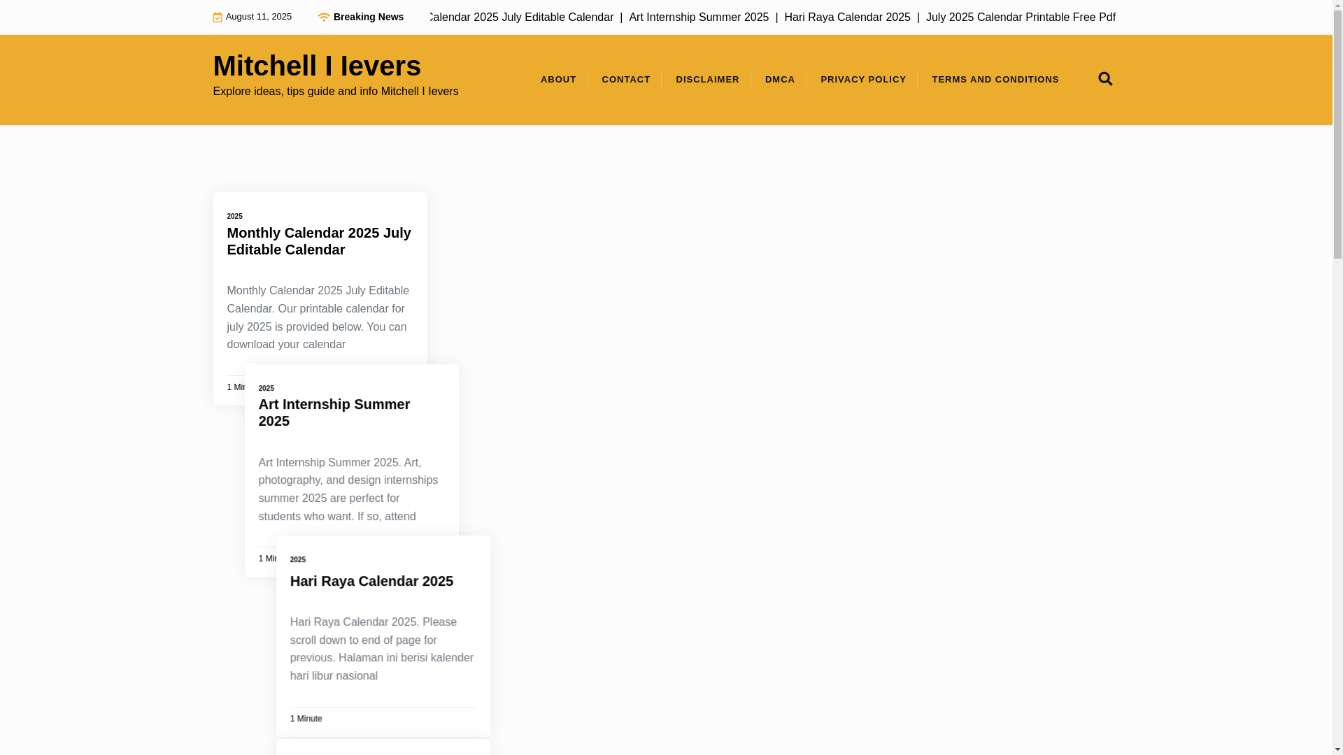 website screenshot of https://mitchelliievers.pages.dev/