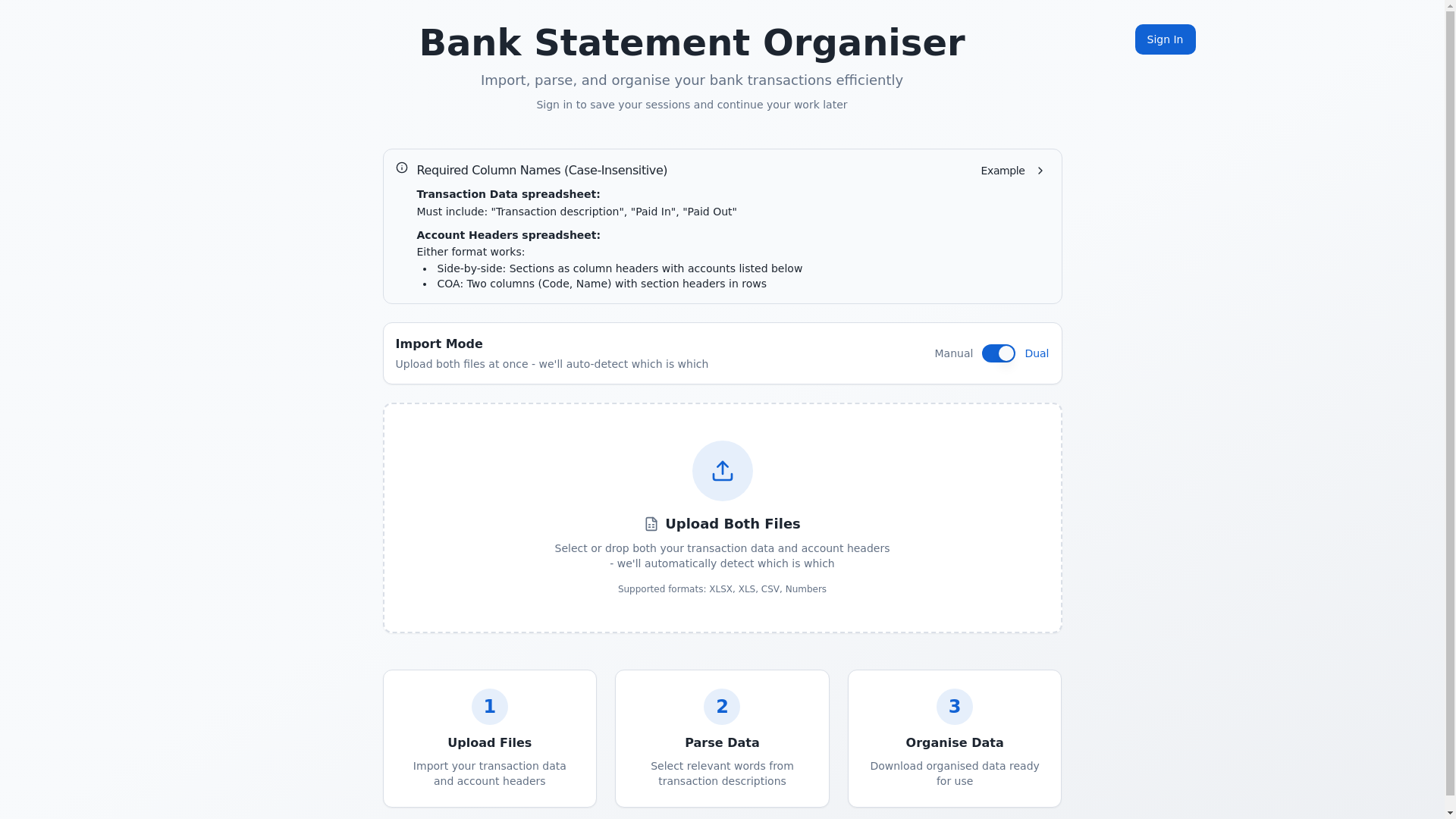 website screenshot of https://bankassign.com/