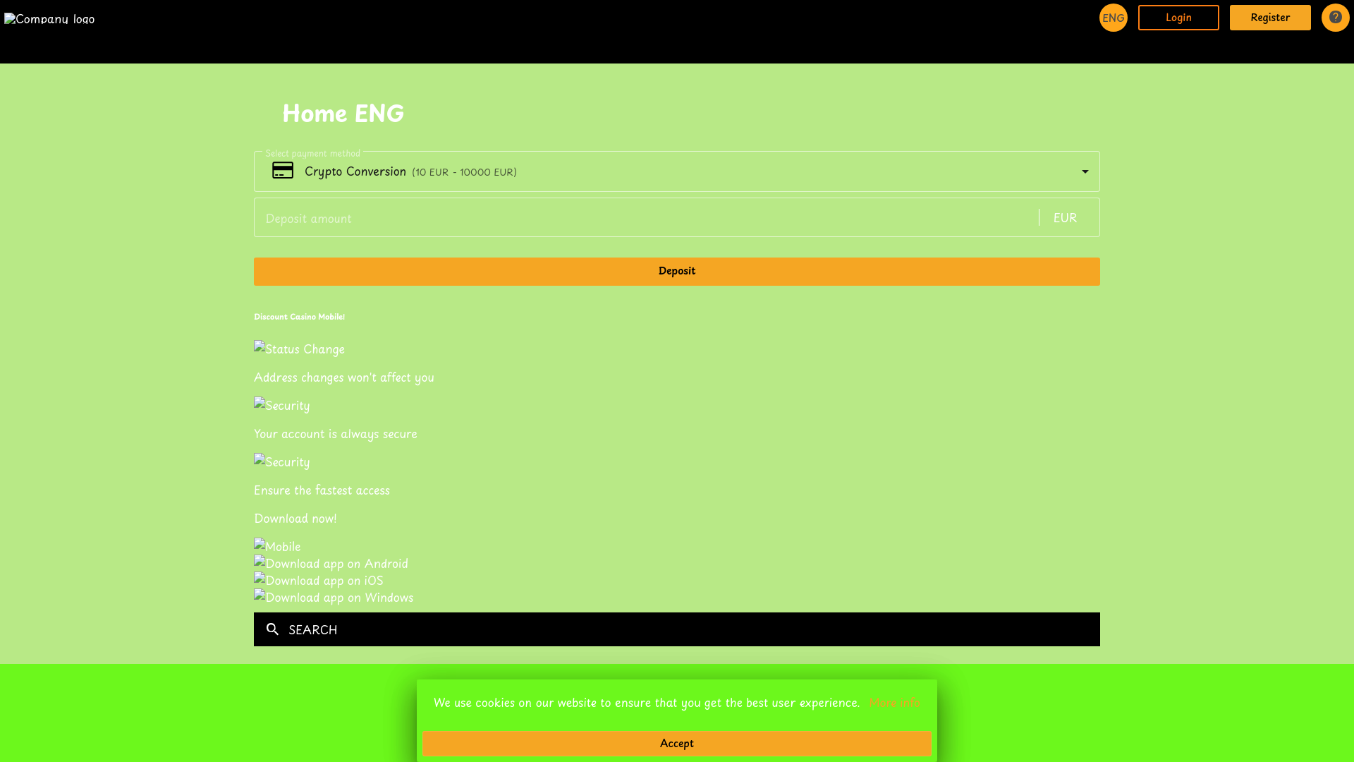 website screenshot of https://thronetest-multi1.com/