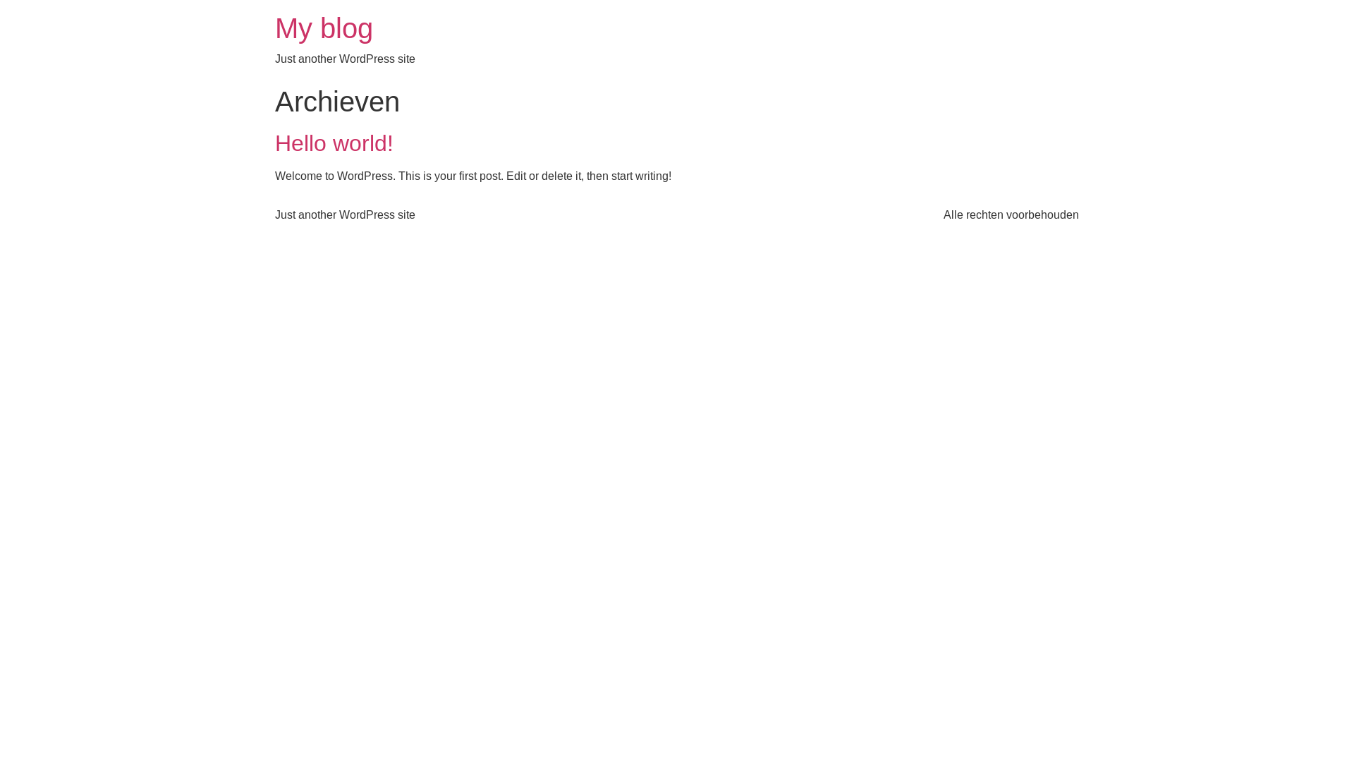 website screenshot of https://elinelecluyse.be/