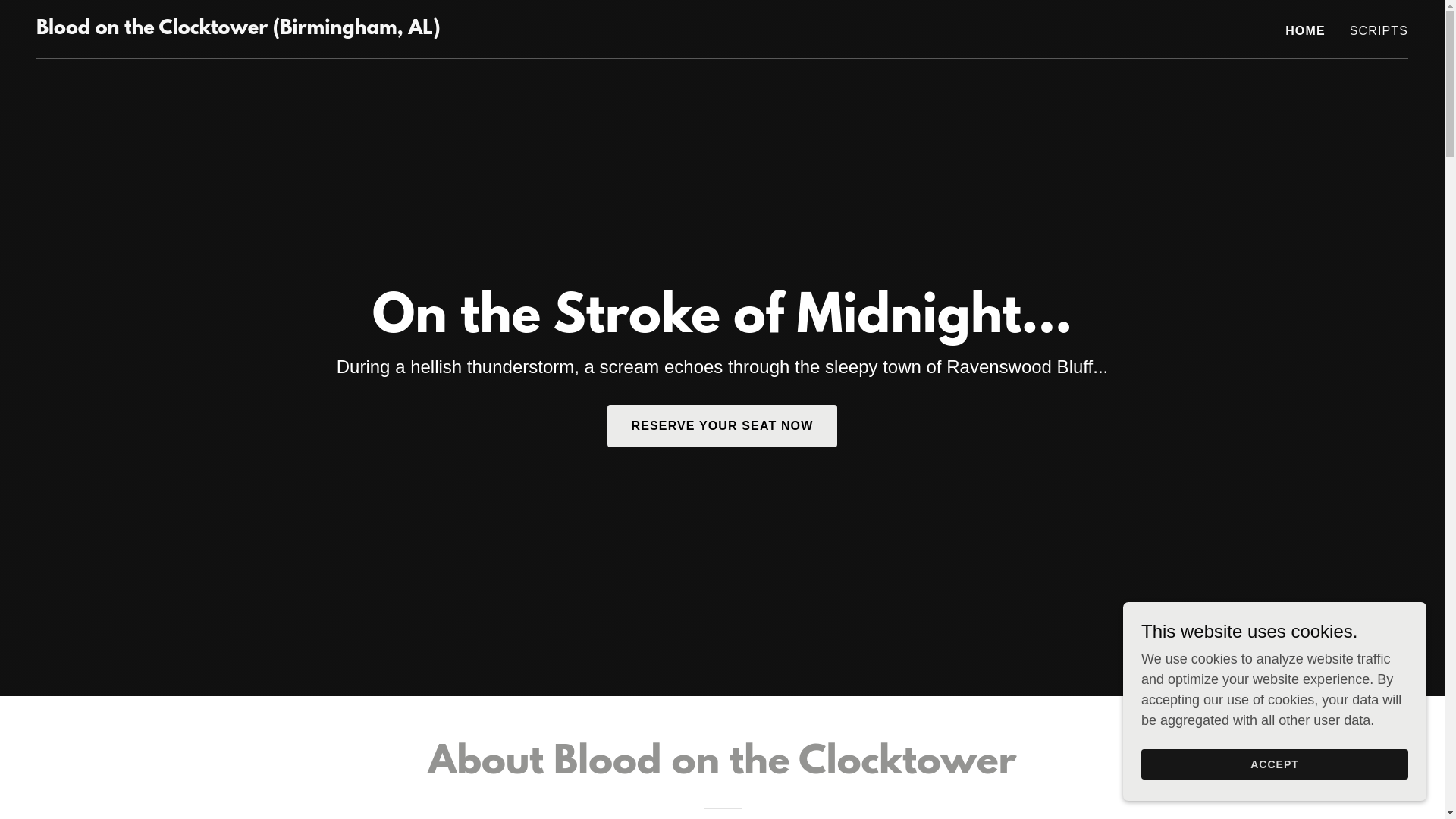 website screenshot of https://botcbham.com/