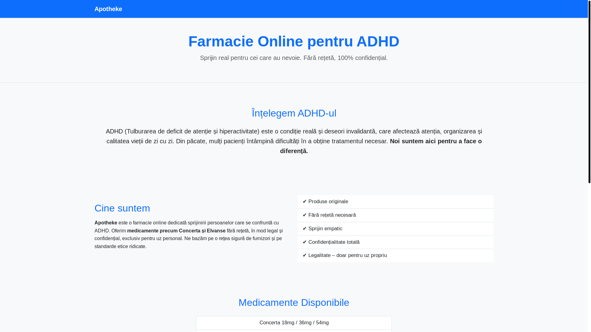 website screenshot of https://apotheke.pages.dev/