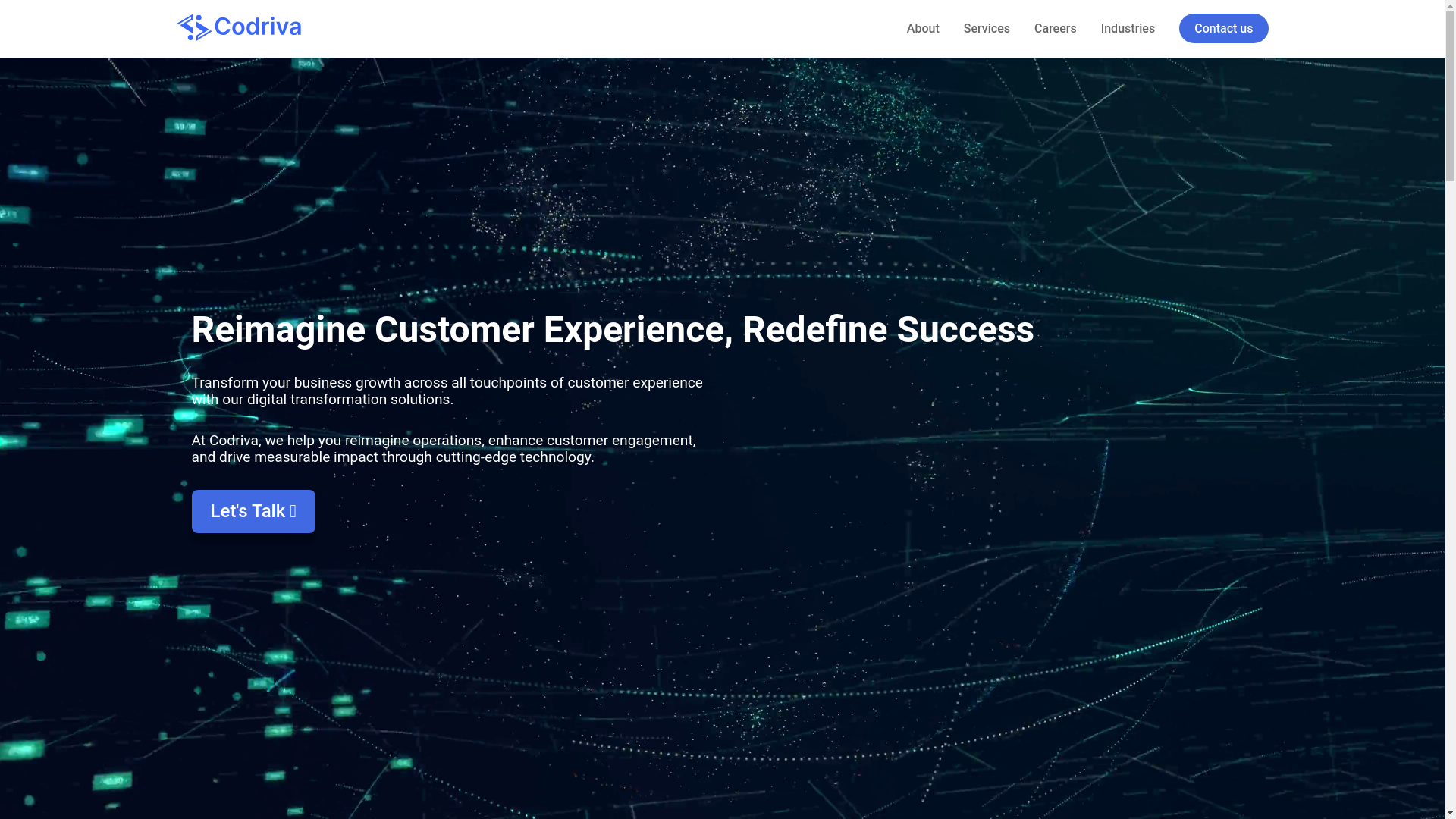 website screenshot of https://codriva.pages.dev/