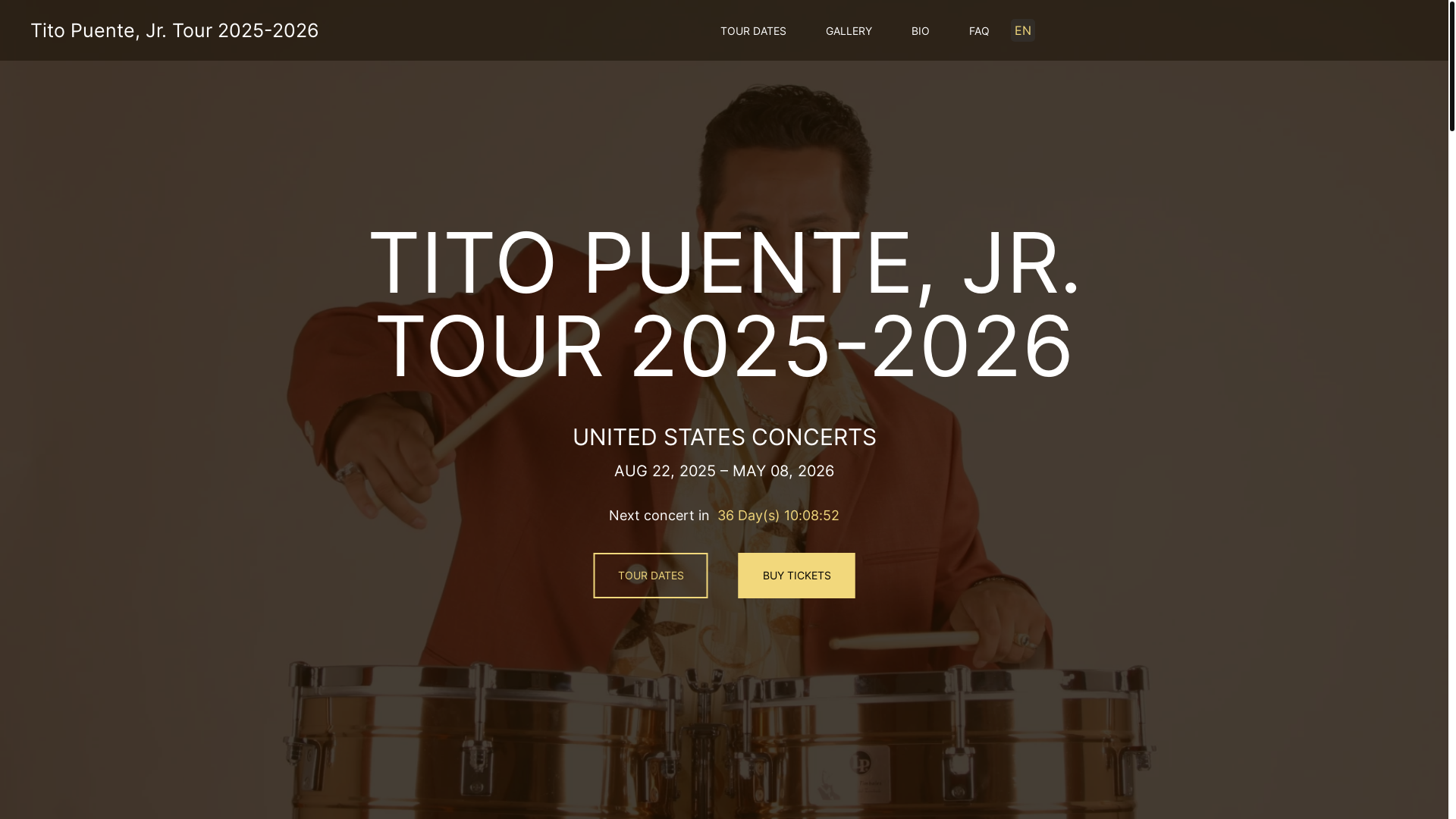 website screenshot of https://titopuentejrtour-com-github-io.pages.dev/