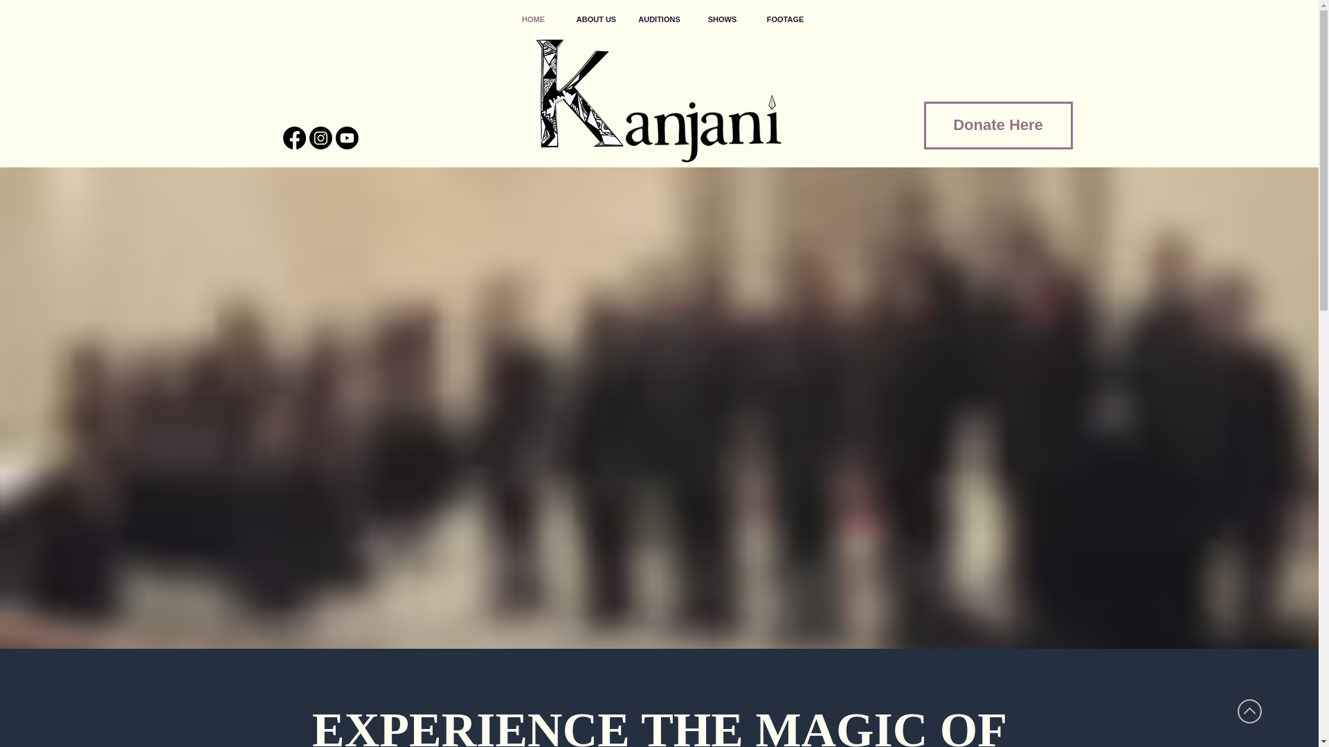 website screenshot of https://kanjanisings.org/