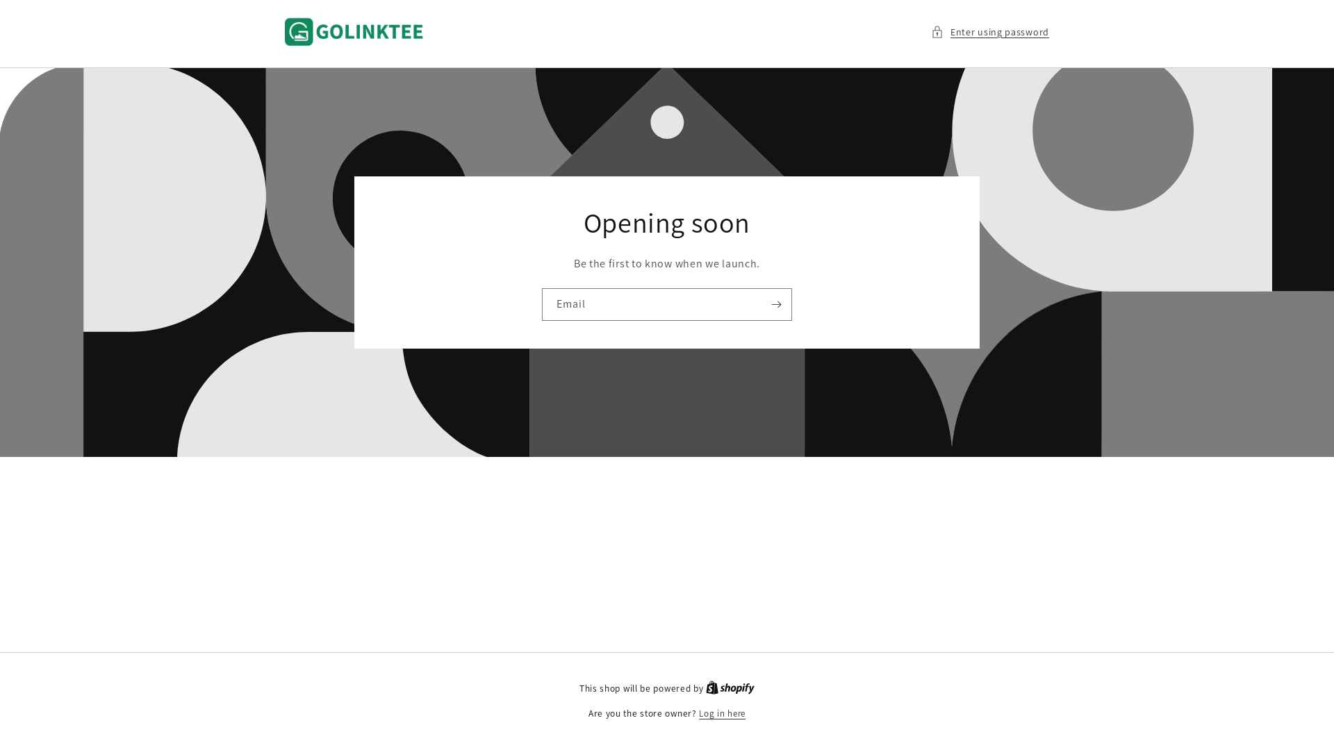 website screenshot of https://golinktee.com/