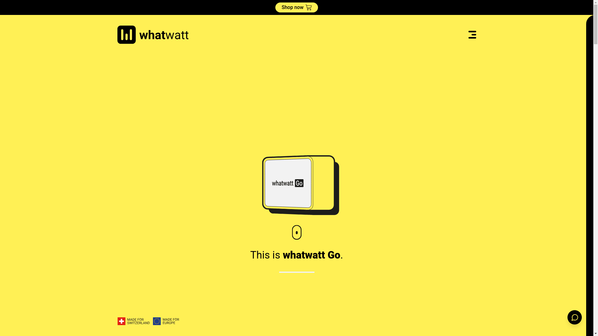 website screenshot of https://whatwatt.cy/