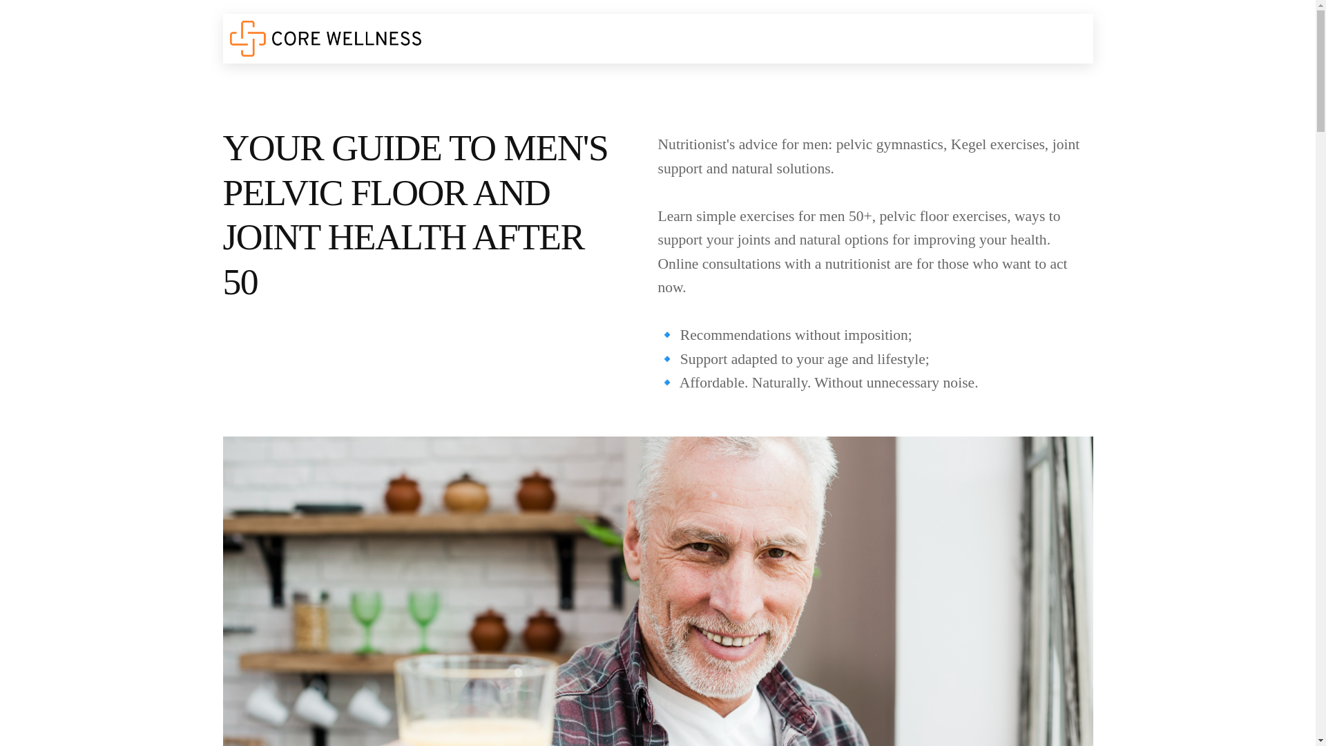 website screenshot of https://corewellnesslife.info/