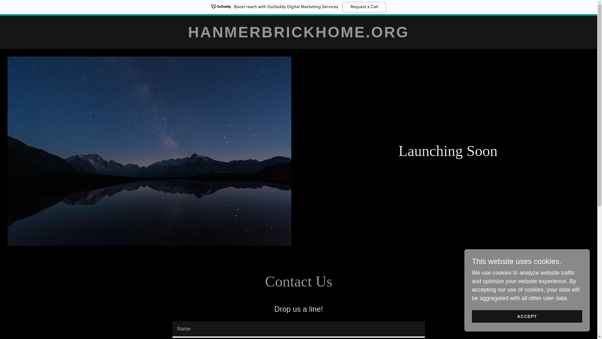 website screenshot of https://hanmerbrickhome.org/