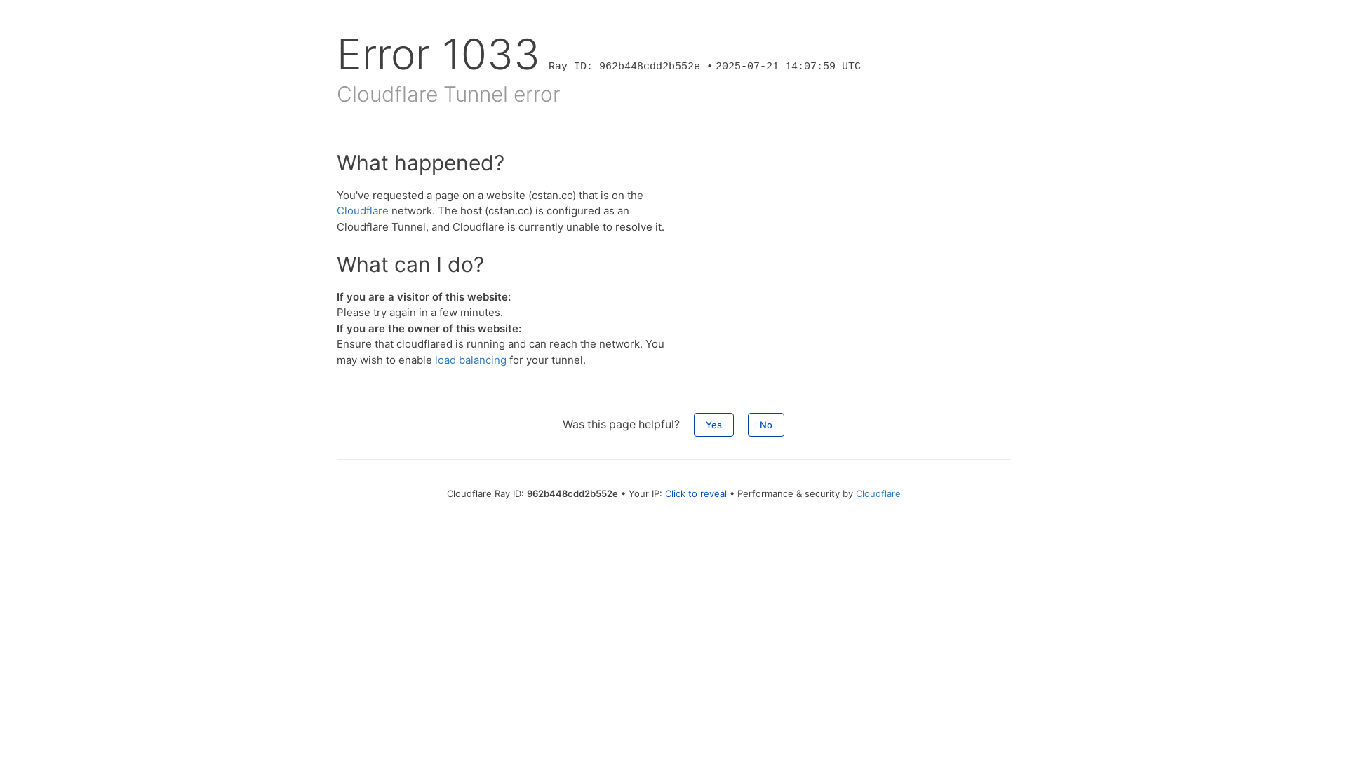 website screenshot of https://cstan.cc/