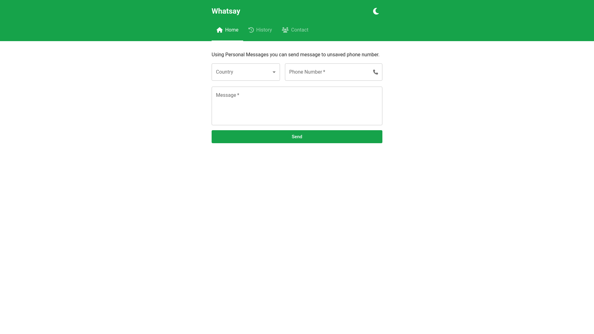 website screenshot of https://whatsay.pages.dev/