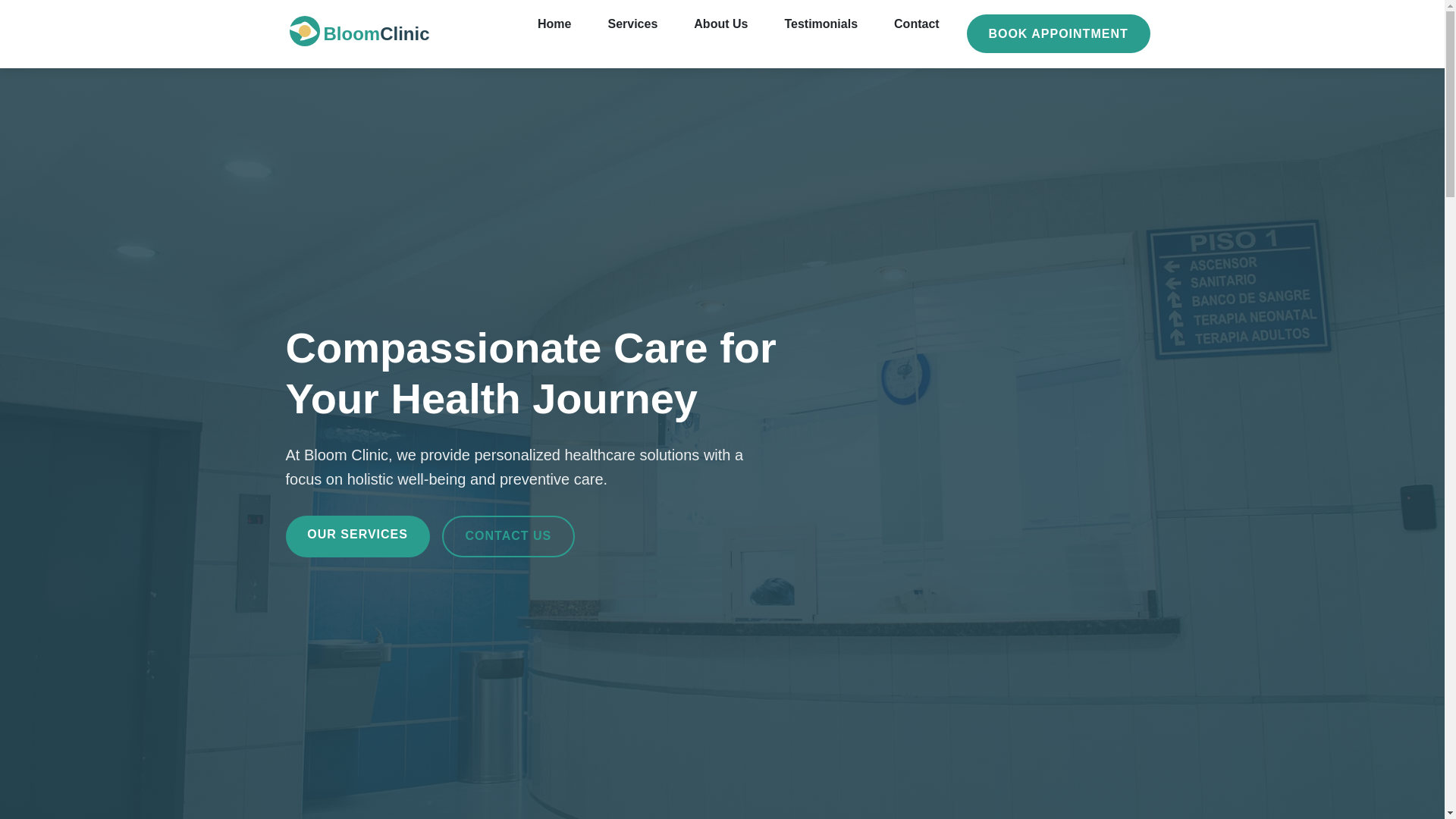 website screenshot of https://bloom-clinic.pages.dev/