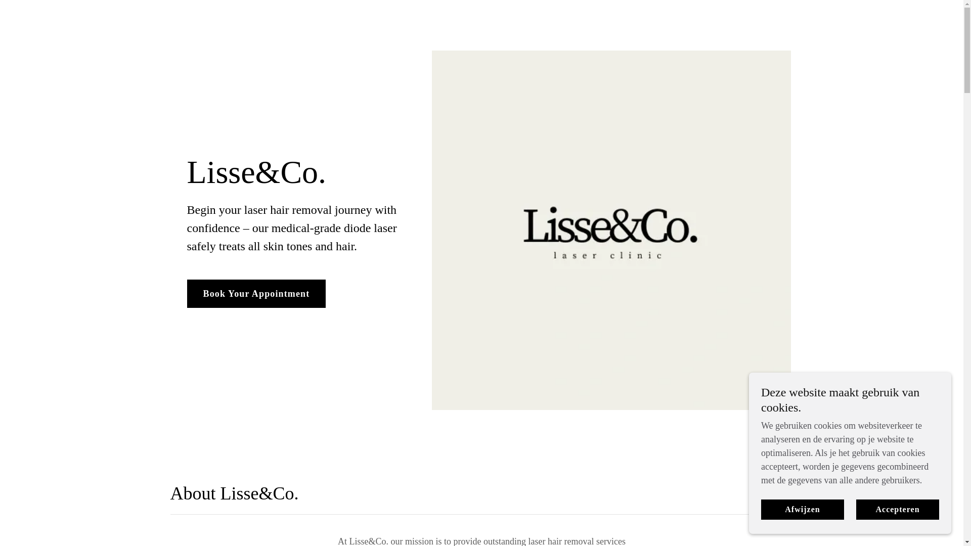 website screenshot of https://lisselaserclinic.co.uk/