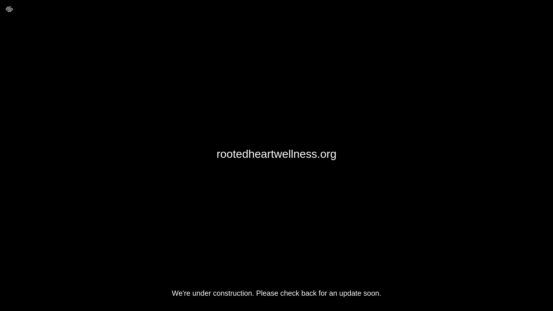 website screenshot of https://rootedheartwellness.org/